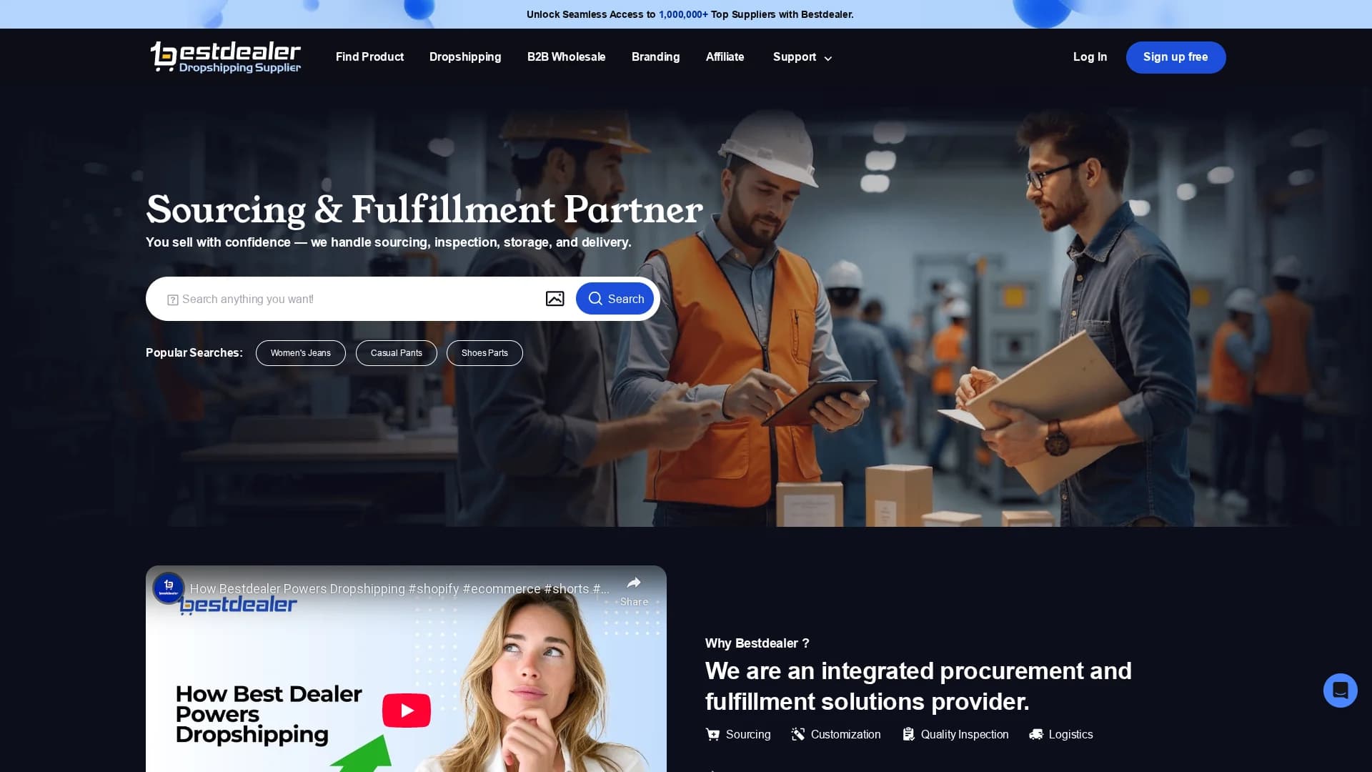 bestdealer homepage