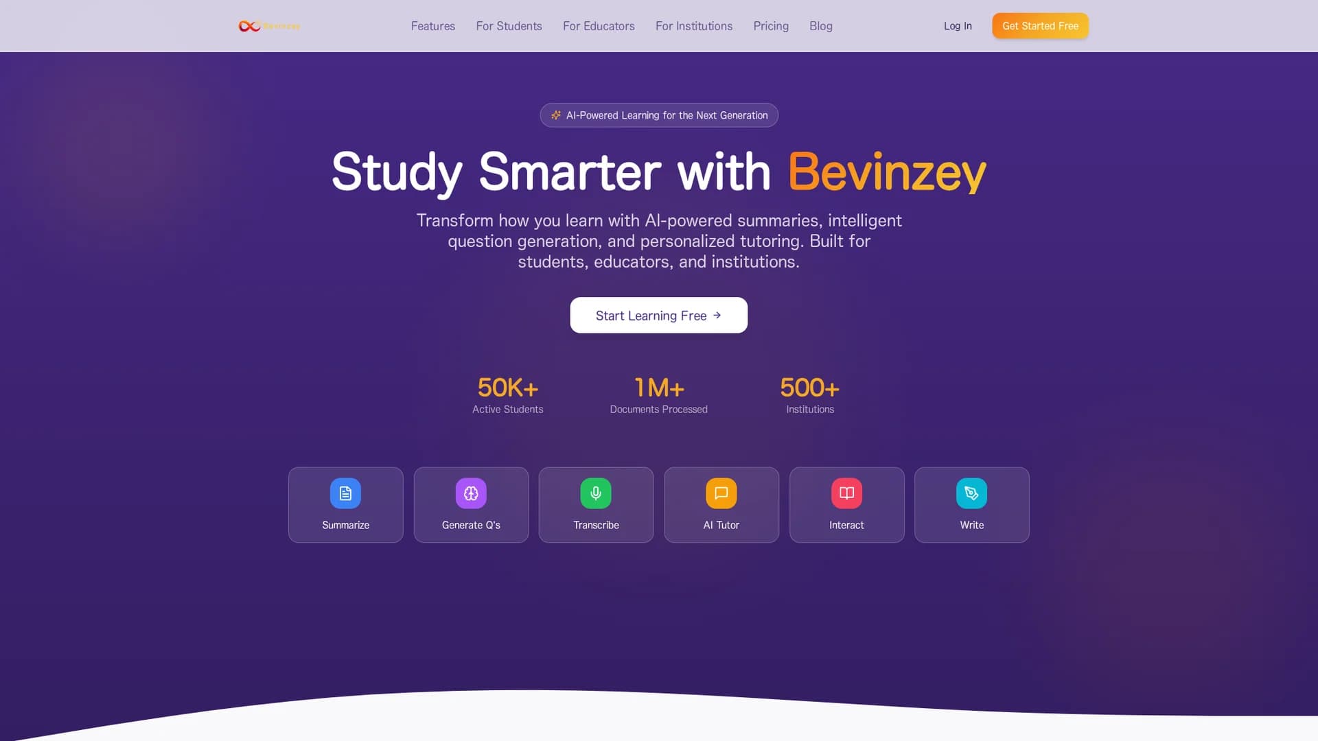 bevinzey homepage