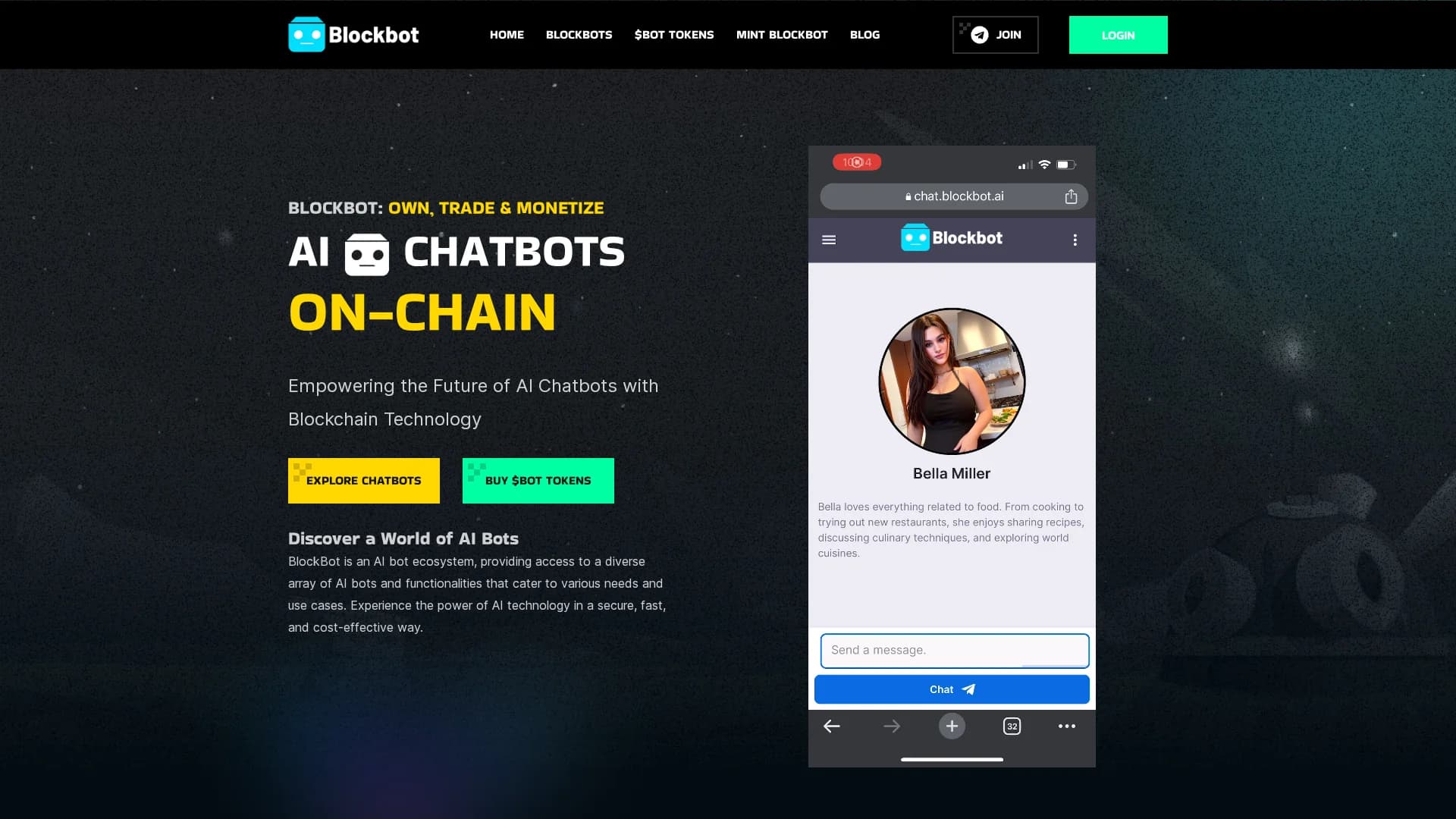 blockbot homepage