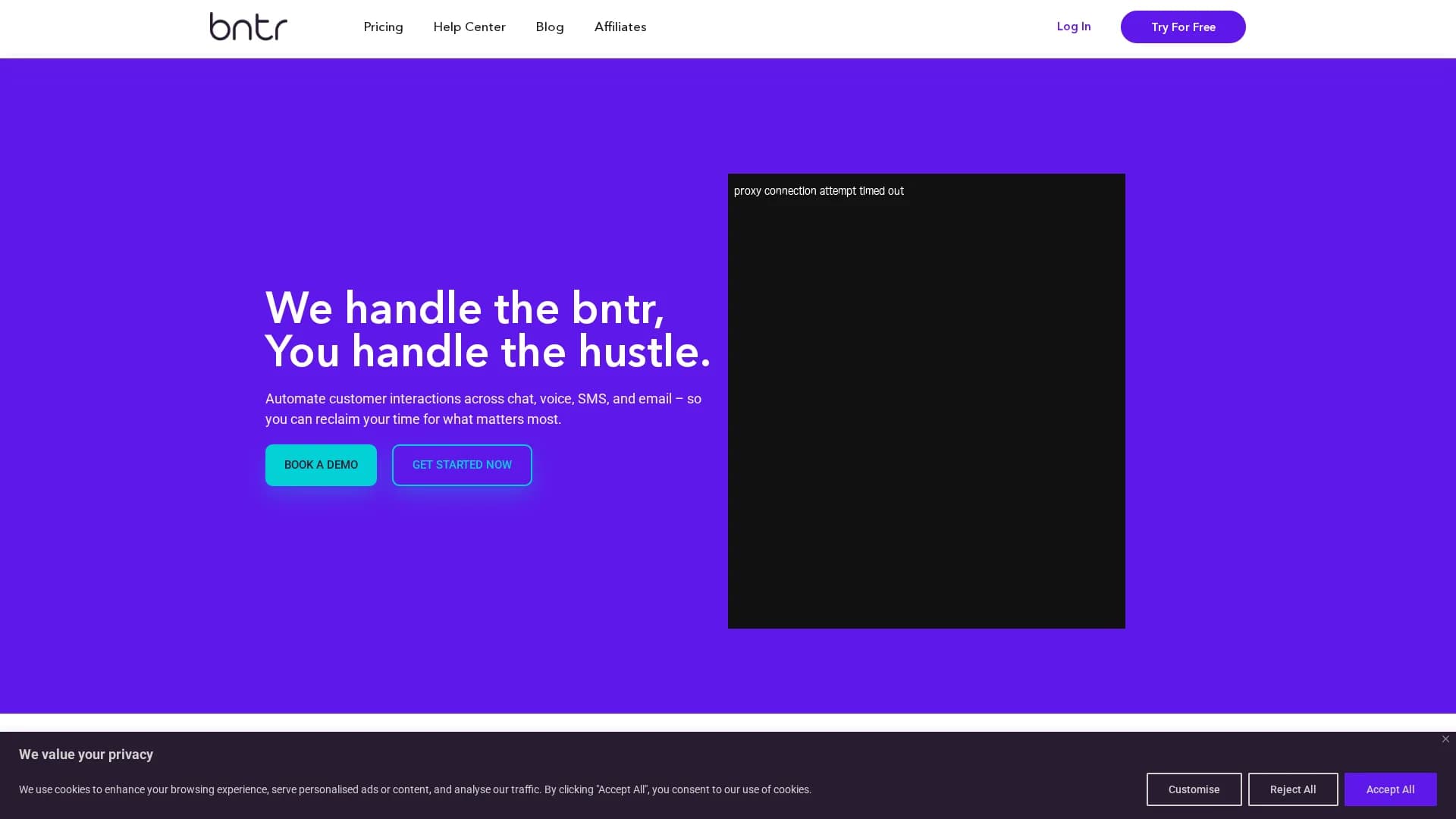 bntr-chat homepage