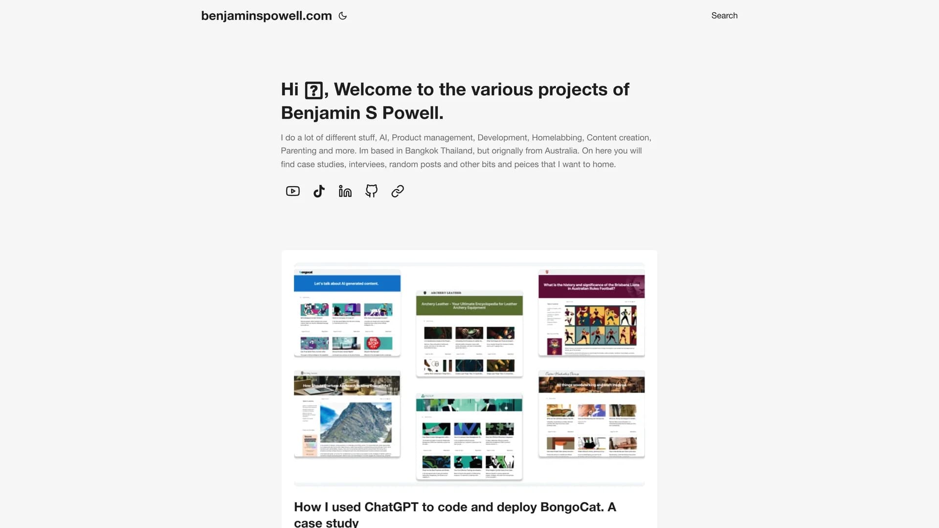 bongocat homepage