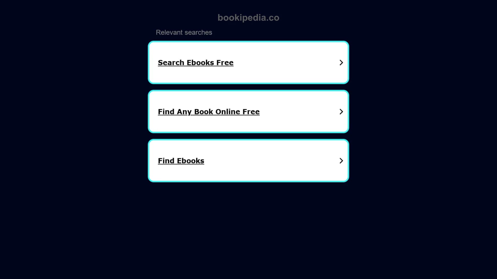 bookipedia homepage