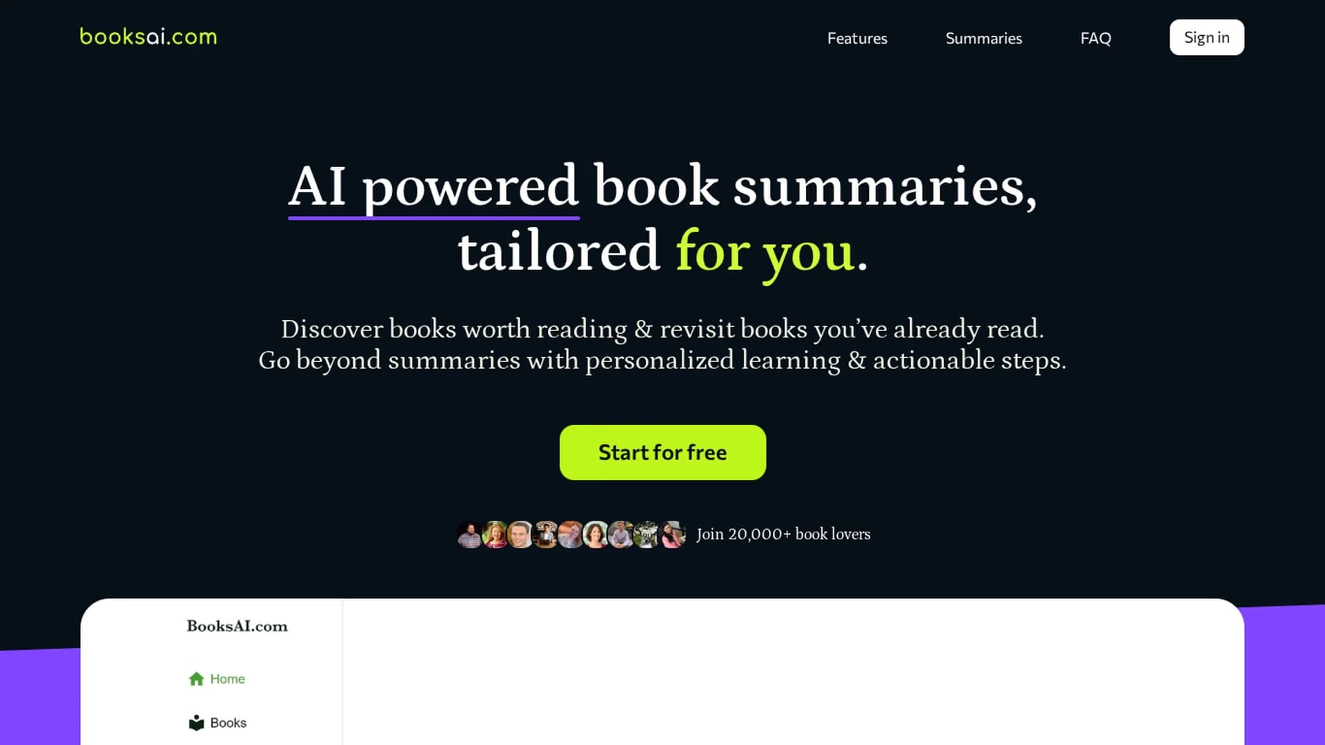 booknotes homepage