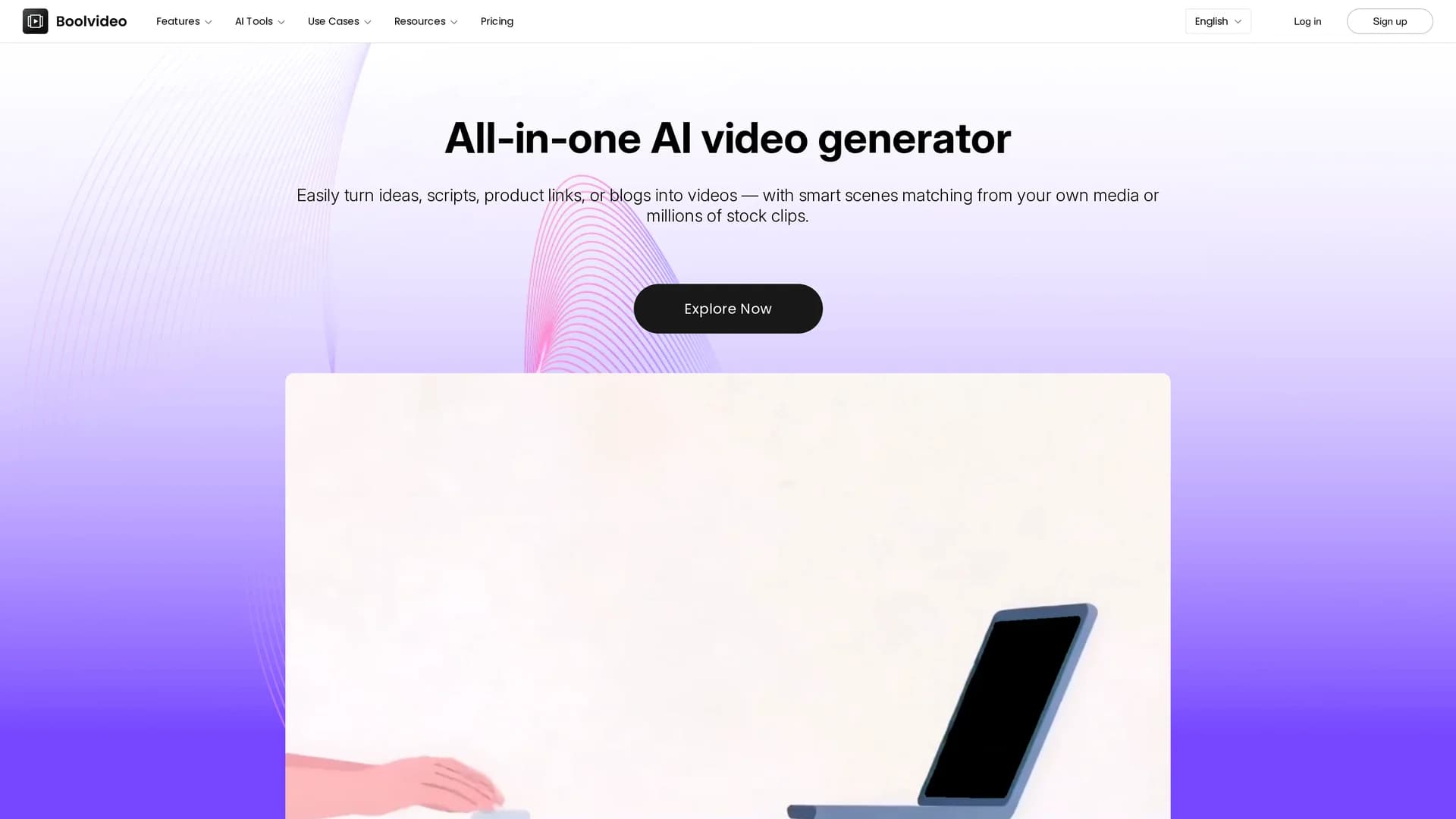 boolvideo homepage