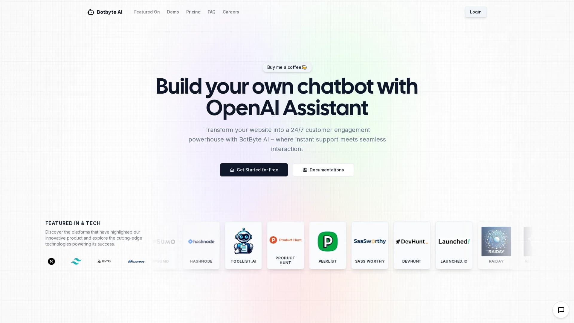 botbyte homepage