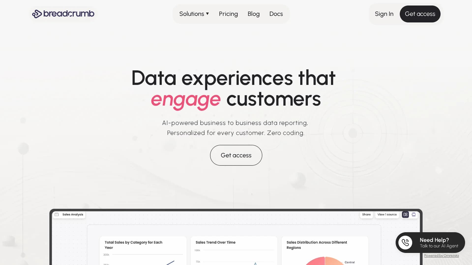 breadcrumb homepage