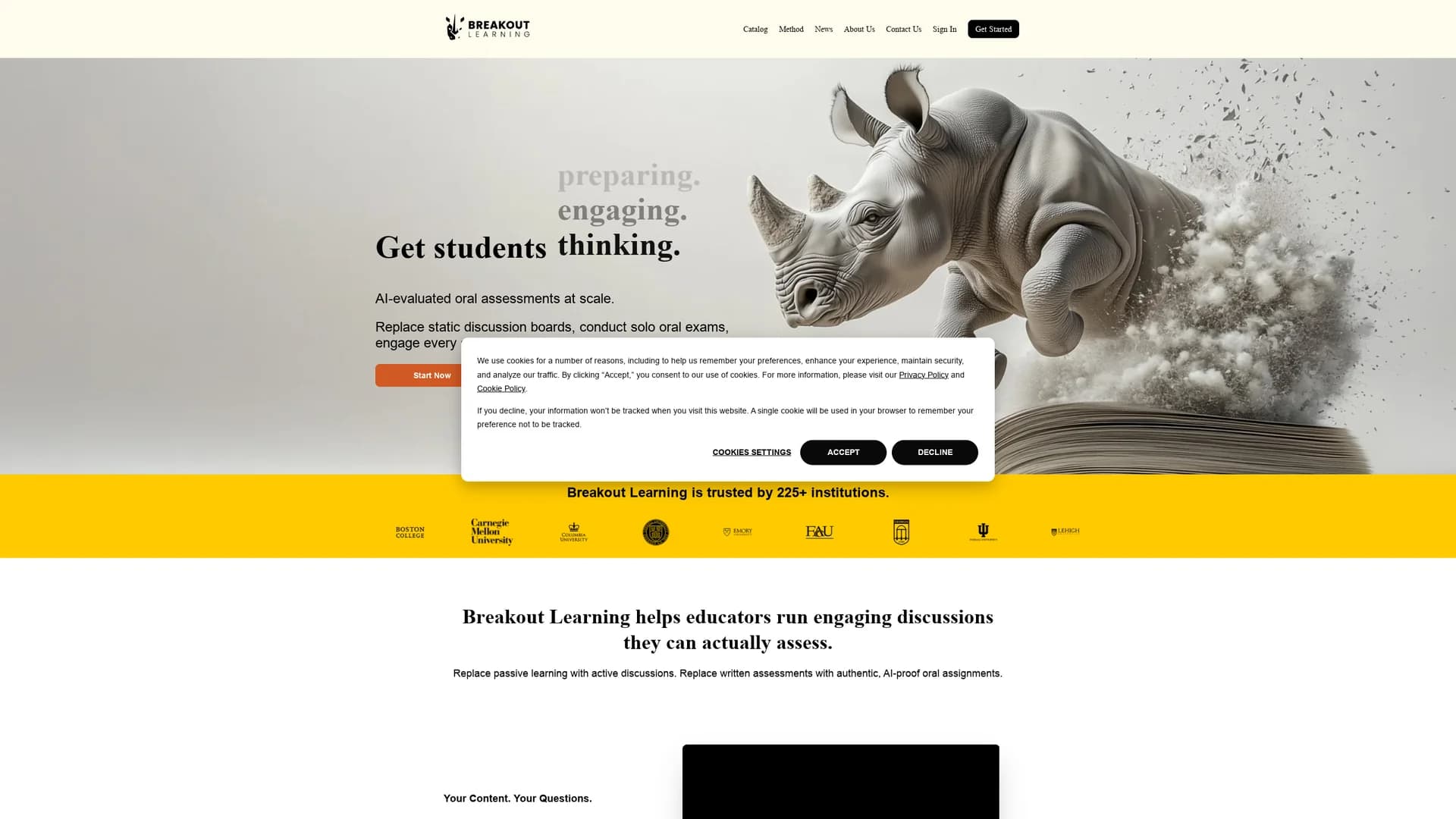 breakout-learning homepage