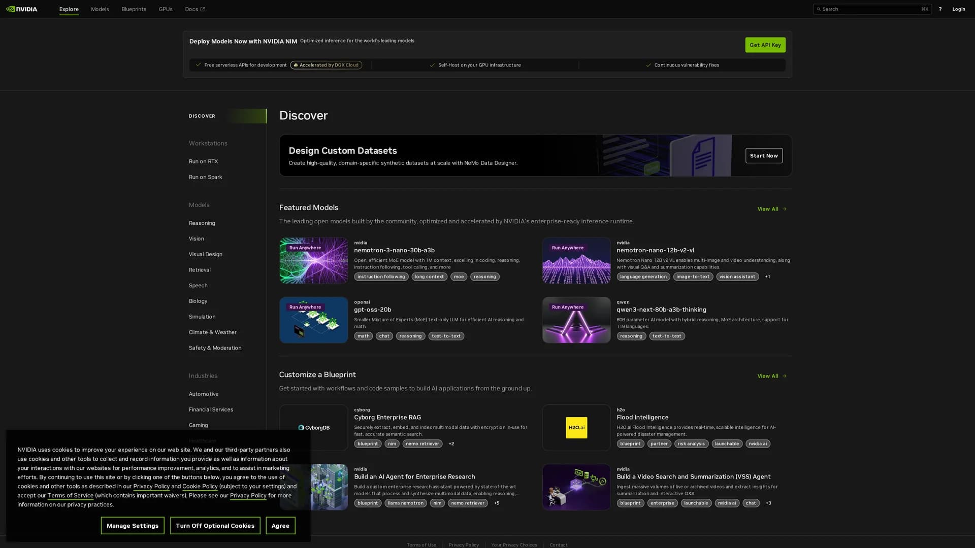 build-by-nvidia homepage