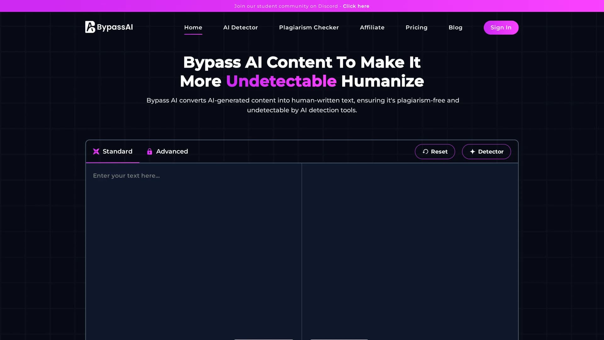 bypassai homepage