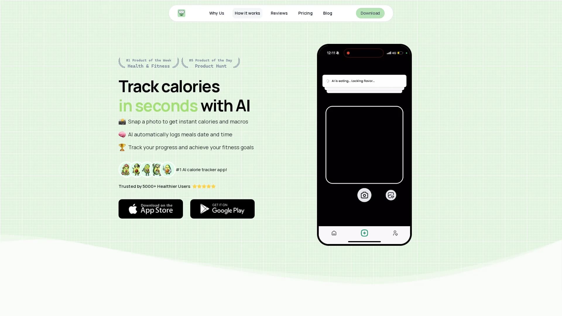calorieasy homepage