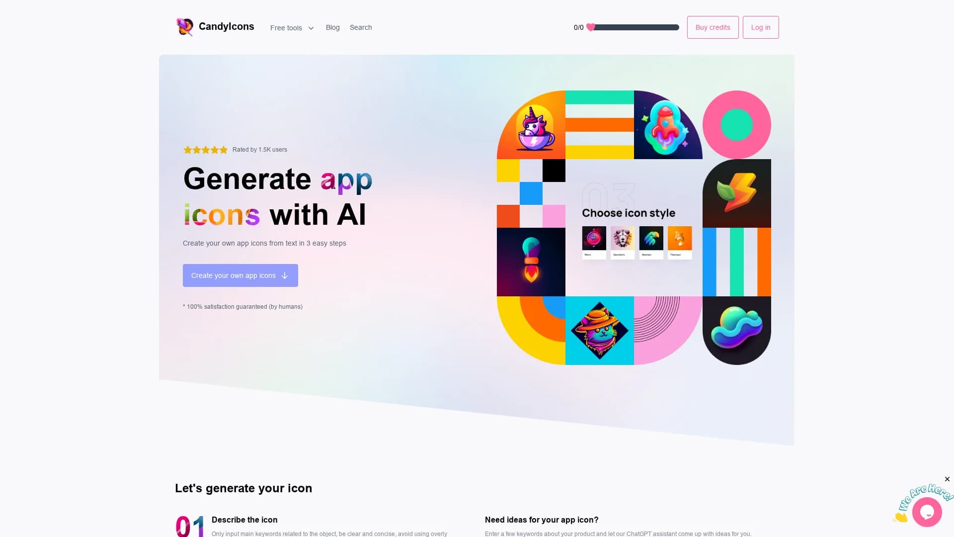candyicons homepage