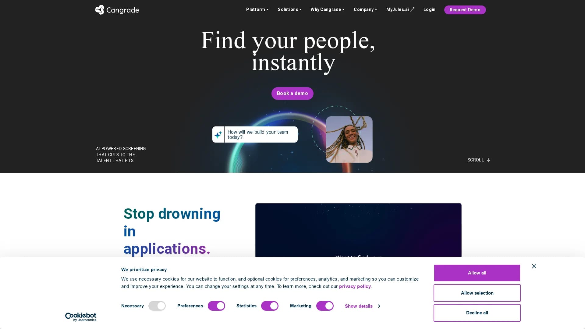 cangrade-com homepage