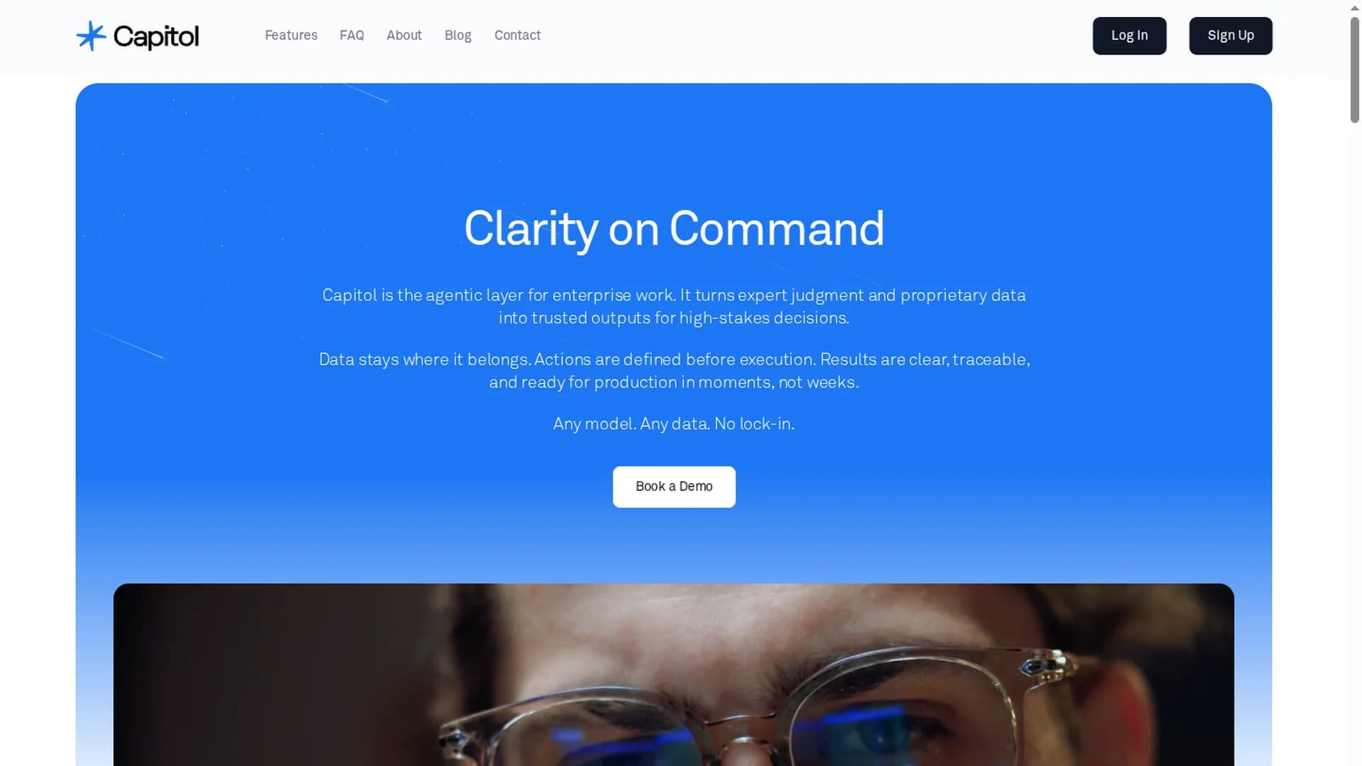 capitol-ai homepage