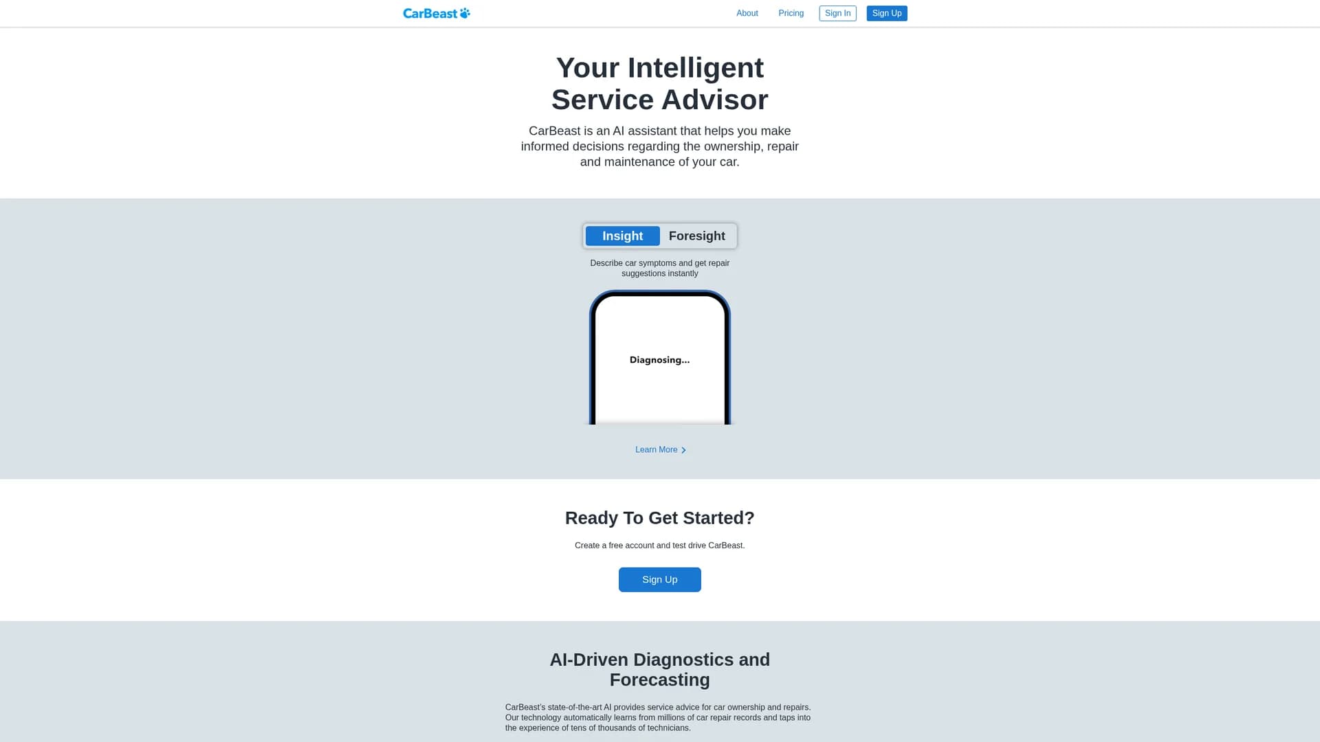 carbeast homepage