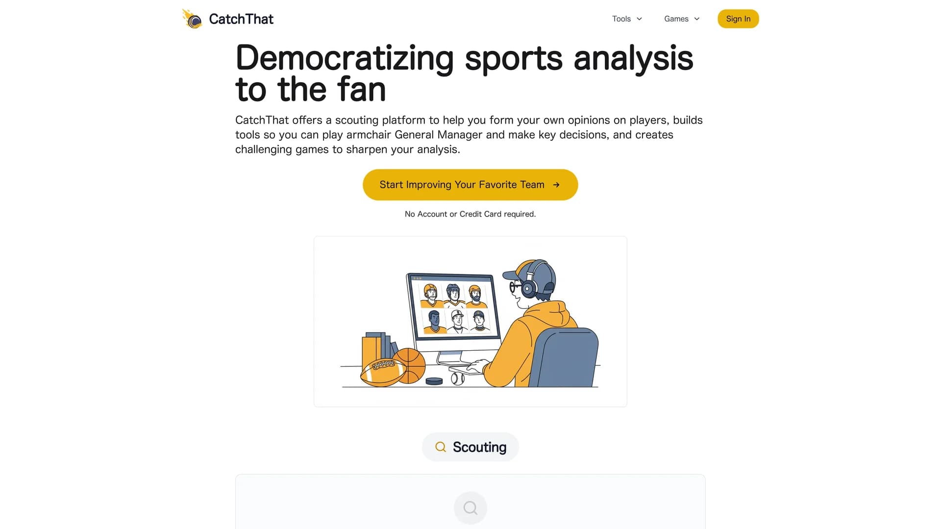 catchthat homepage