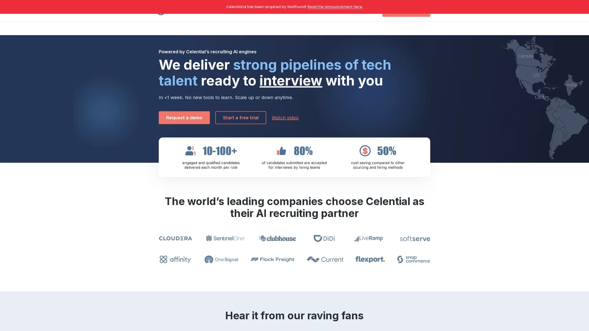 celential-ai homepage
