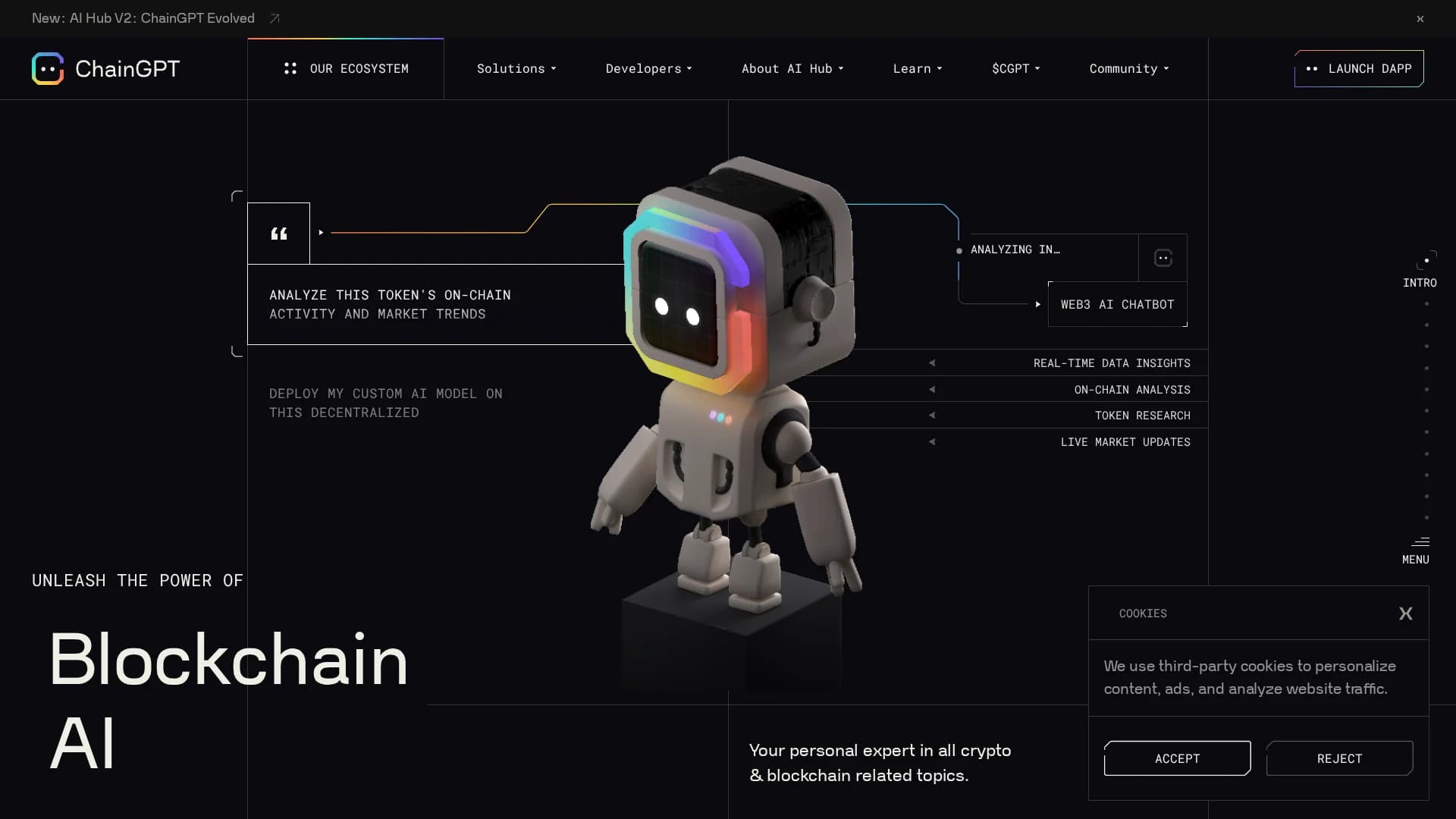 chaingpt homepage