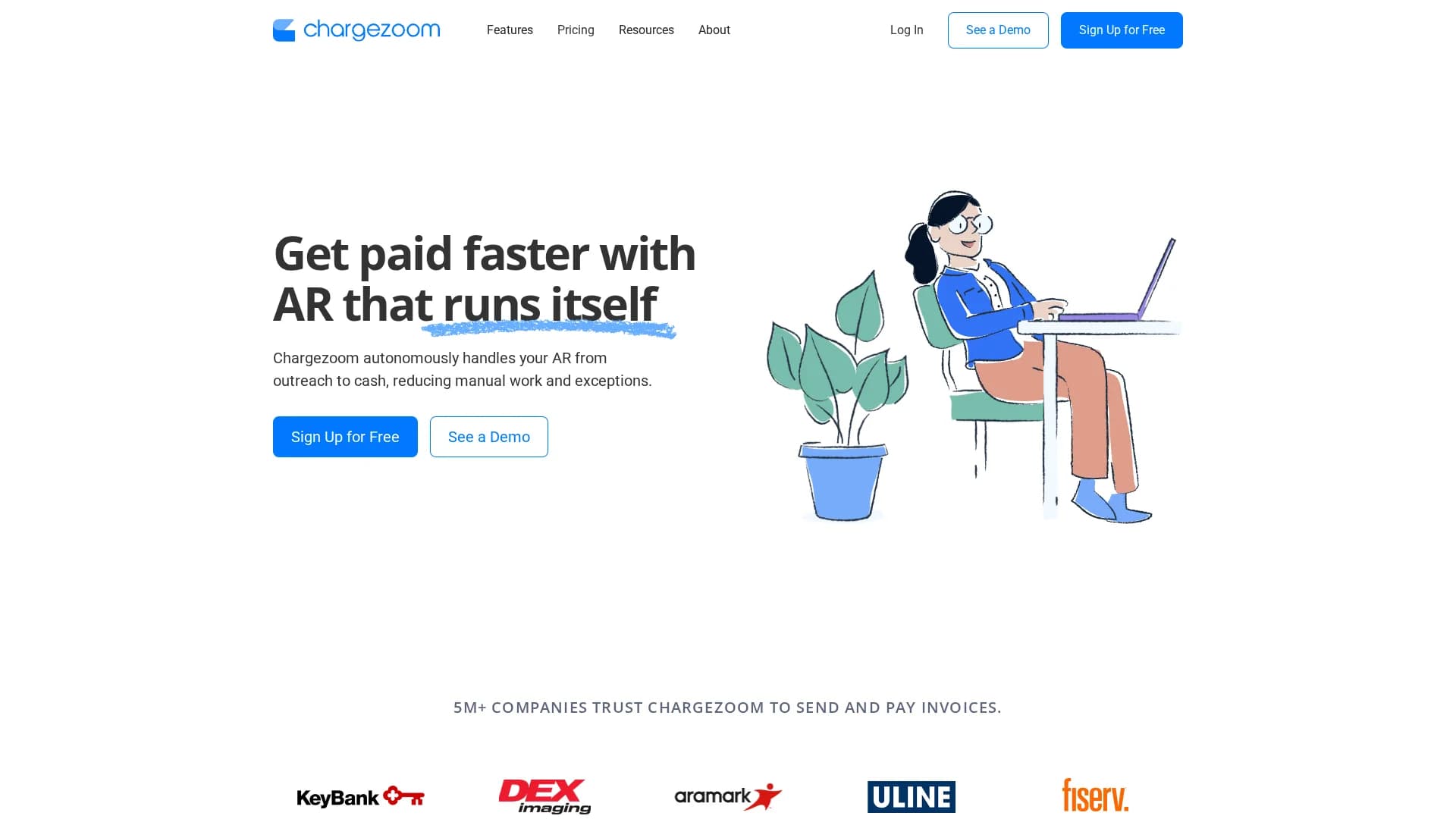 chargezoom-com homepage