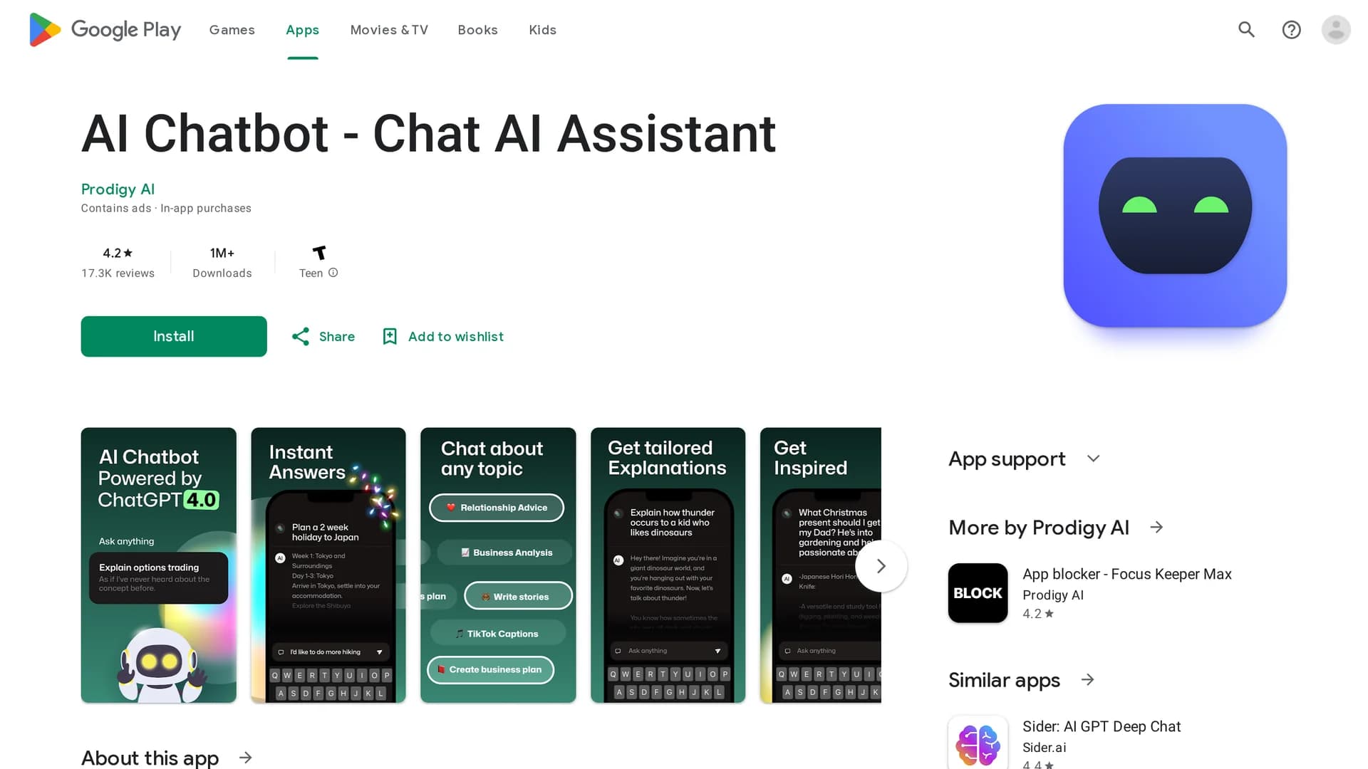 chat-gpt-for-android homepage