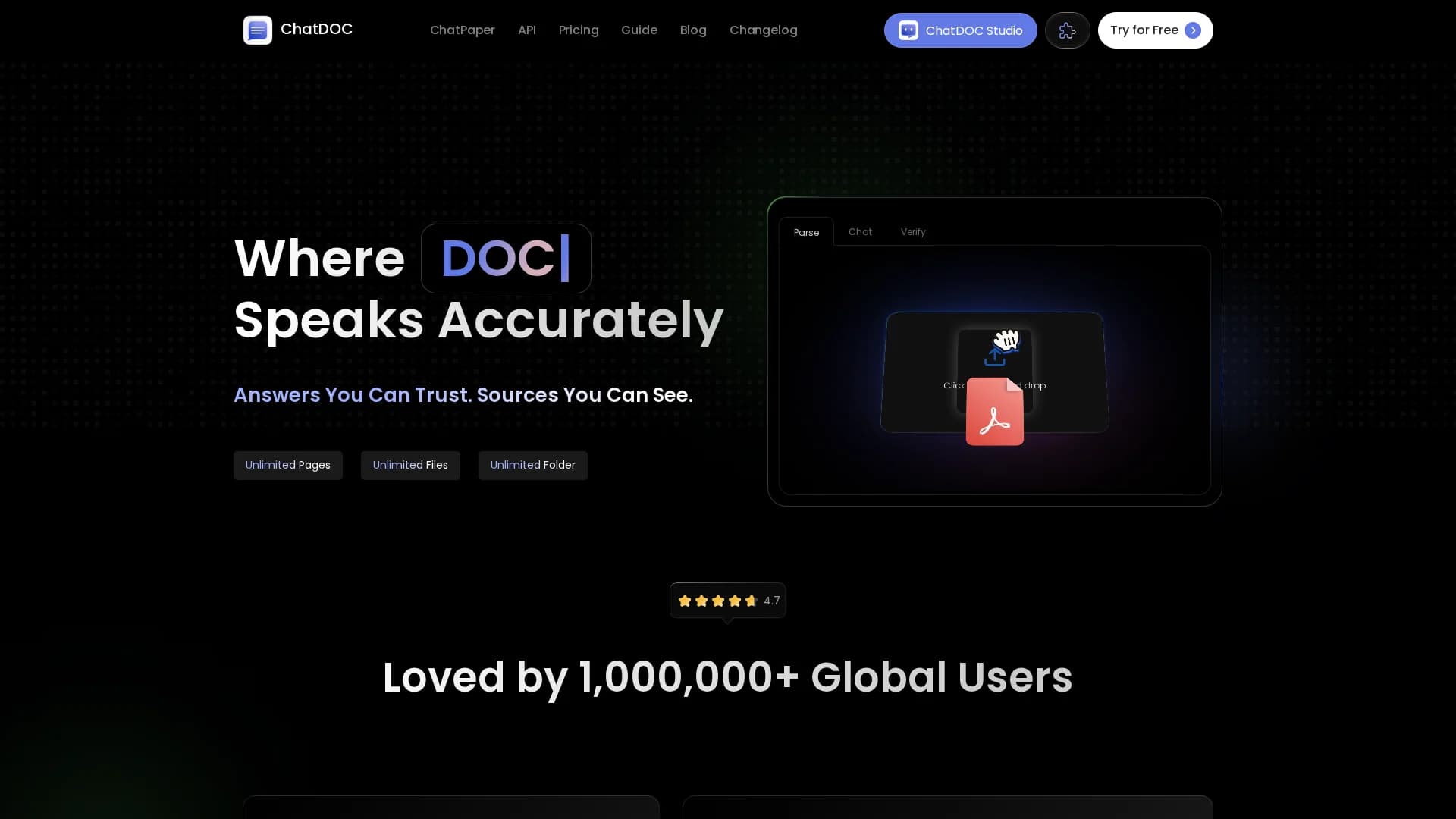 chatdoc homepage