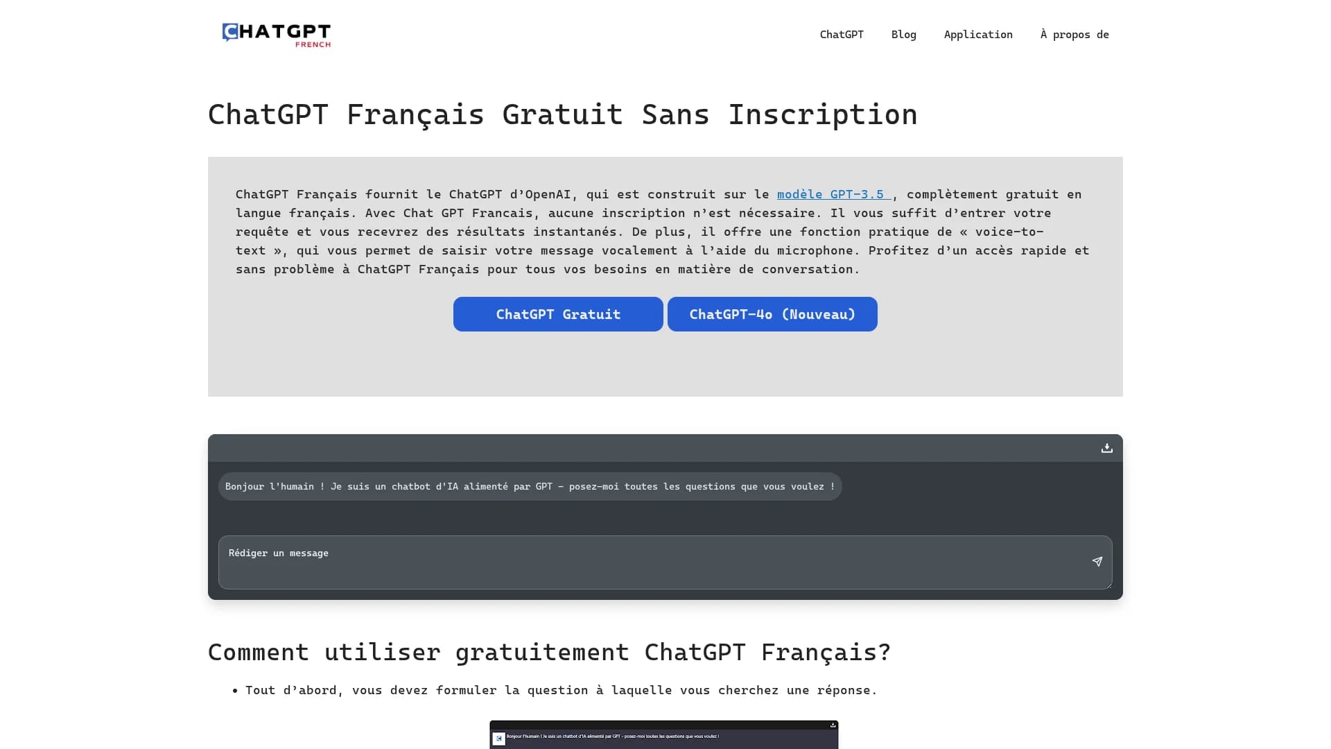chatgpt-fran-ais-french homepage