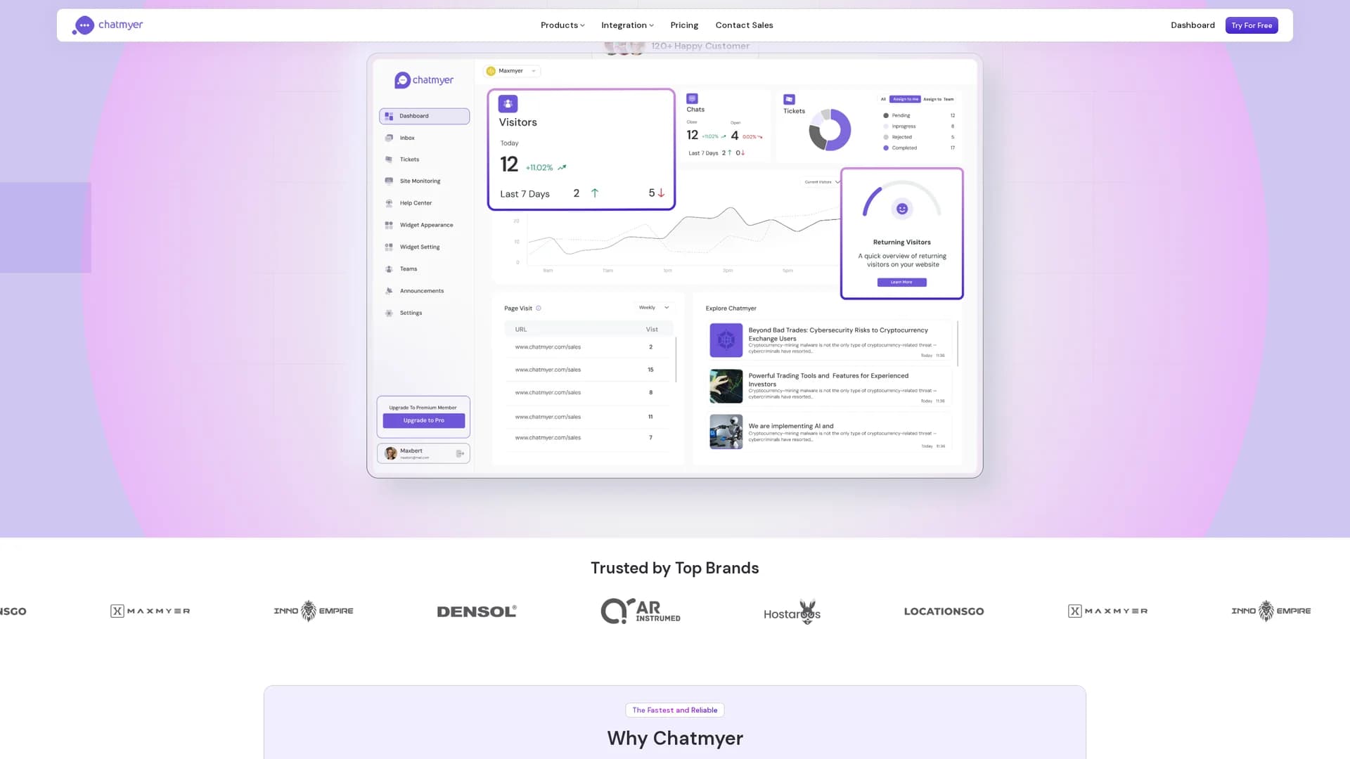chatmyer homepage