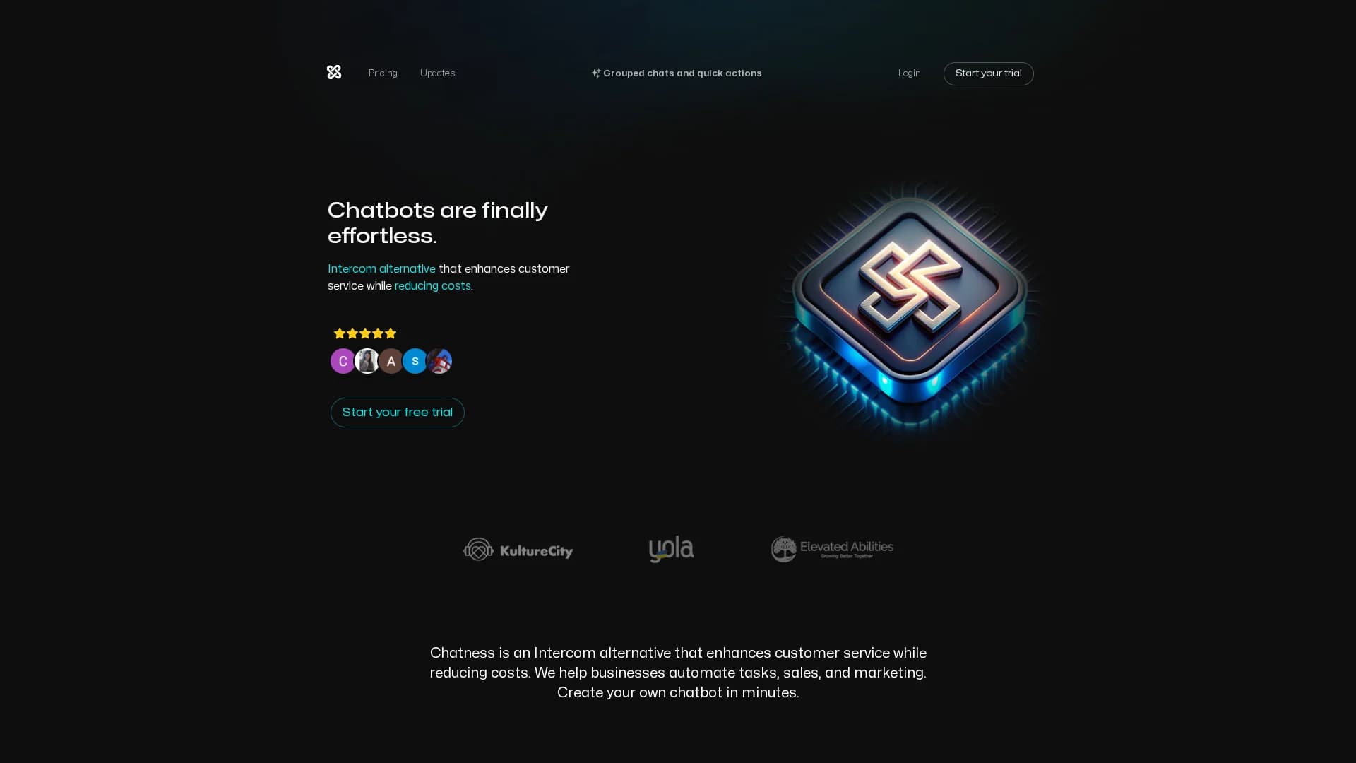 chatness homepage