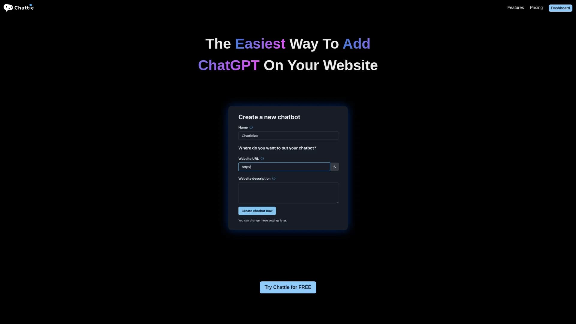 chattie homepage