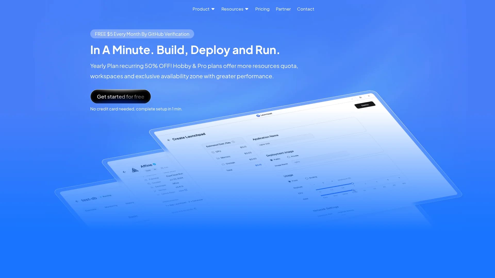 clawcloud-run homepage