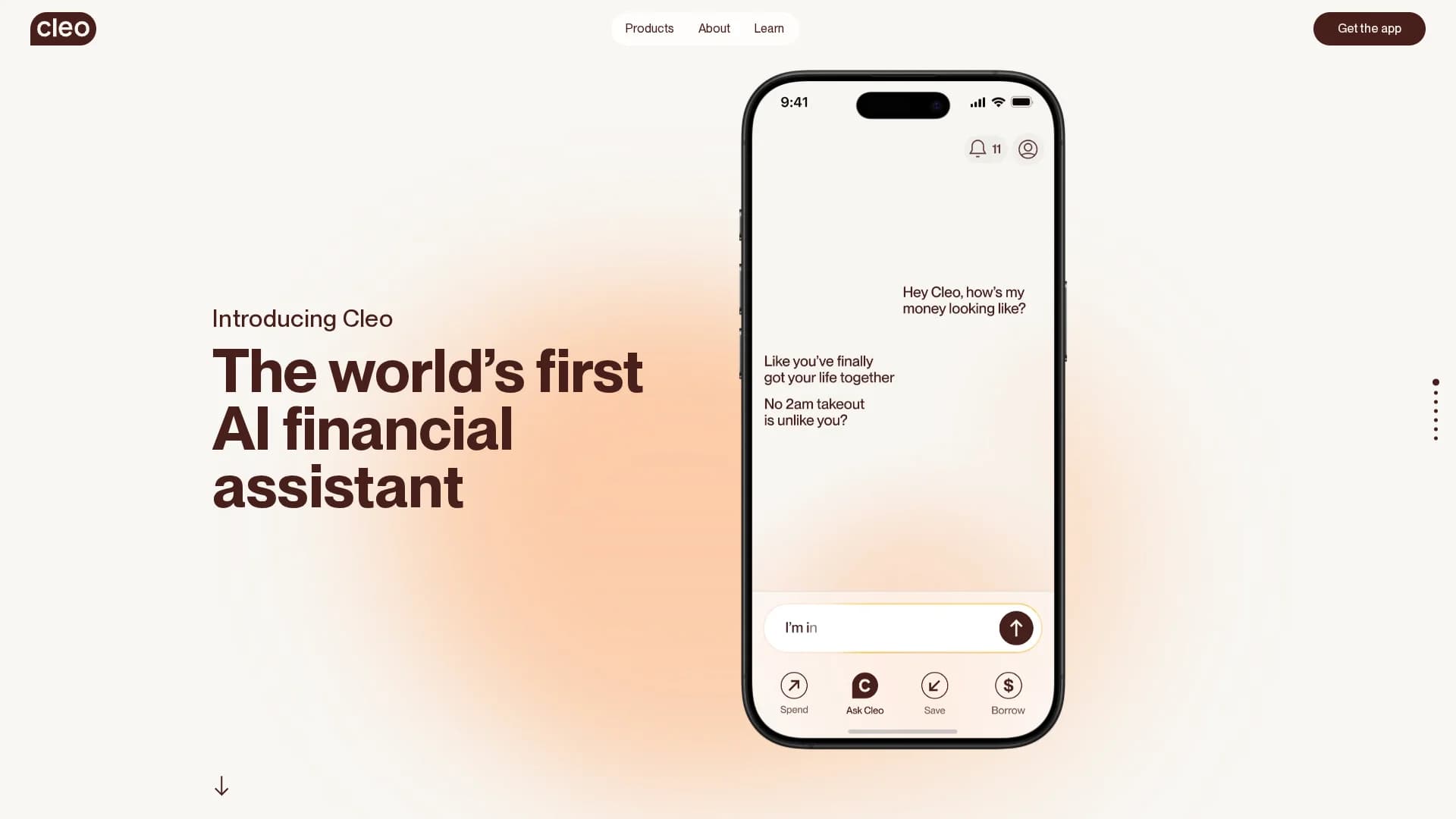 cleo homepage