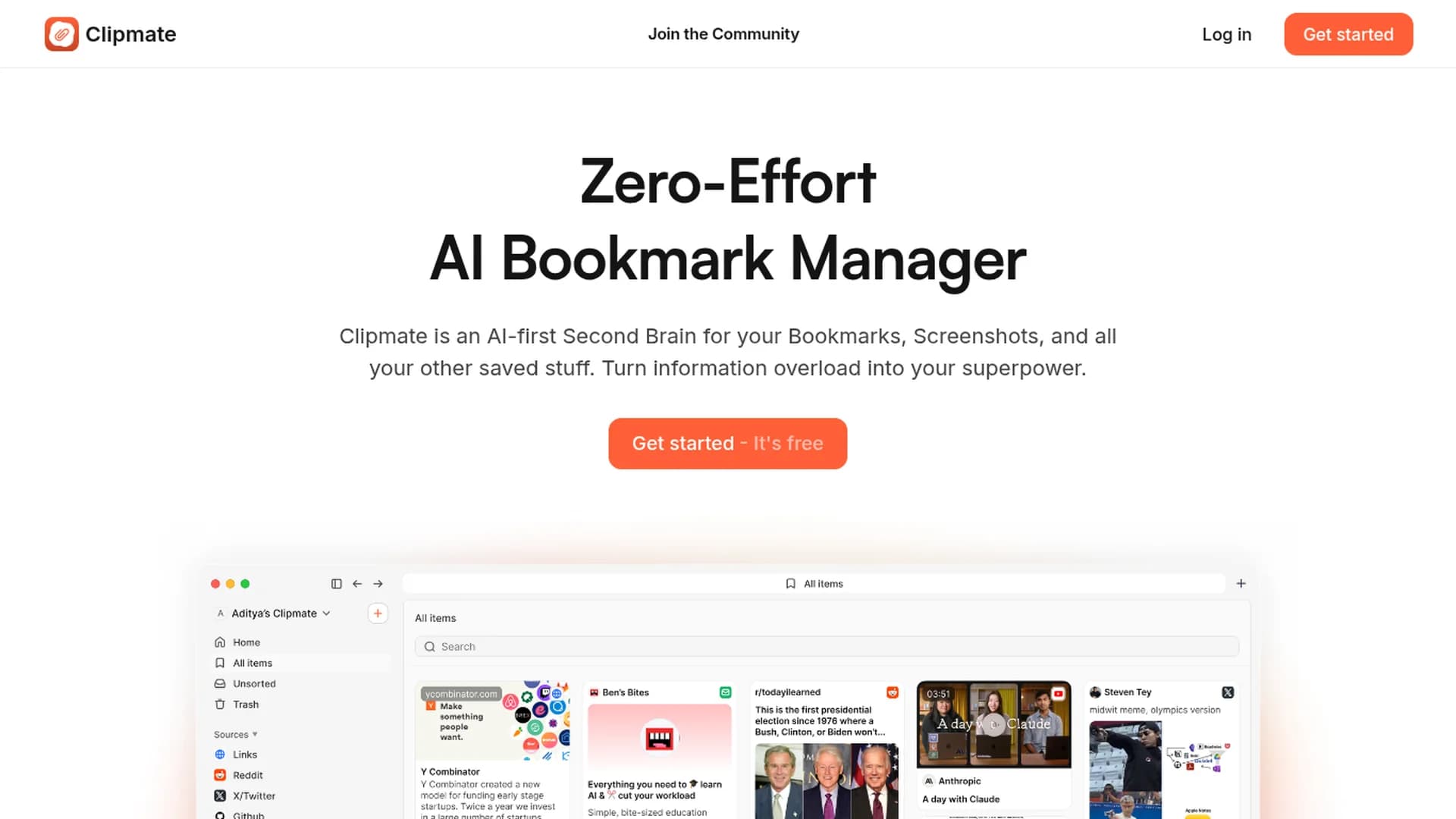 clipmate-ai homepage