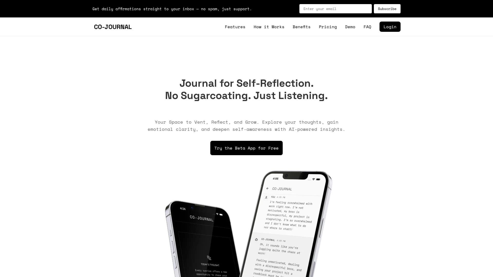 co-journal homepage