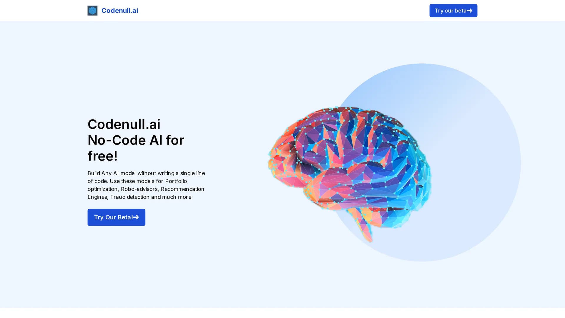 codenull-ai homepage