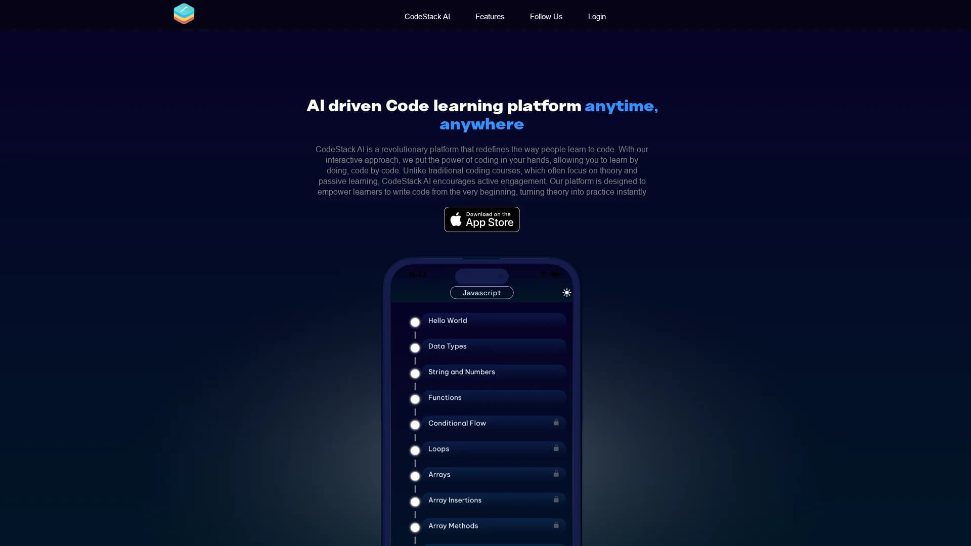 codestack-ai homepage