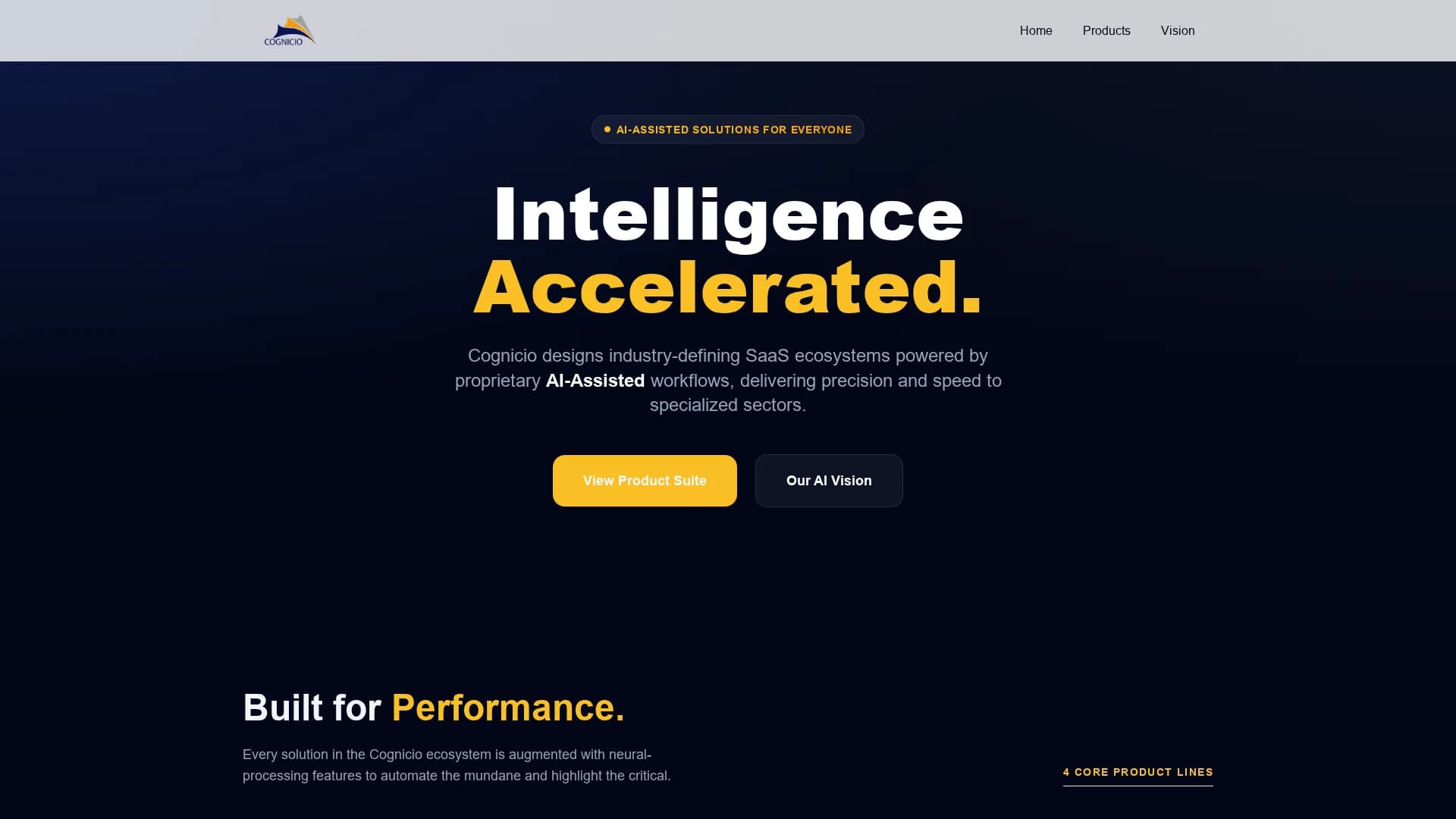 cognicio homepage