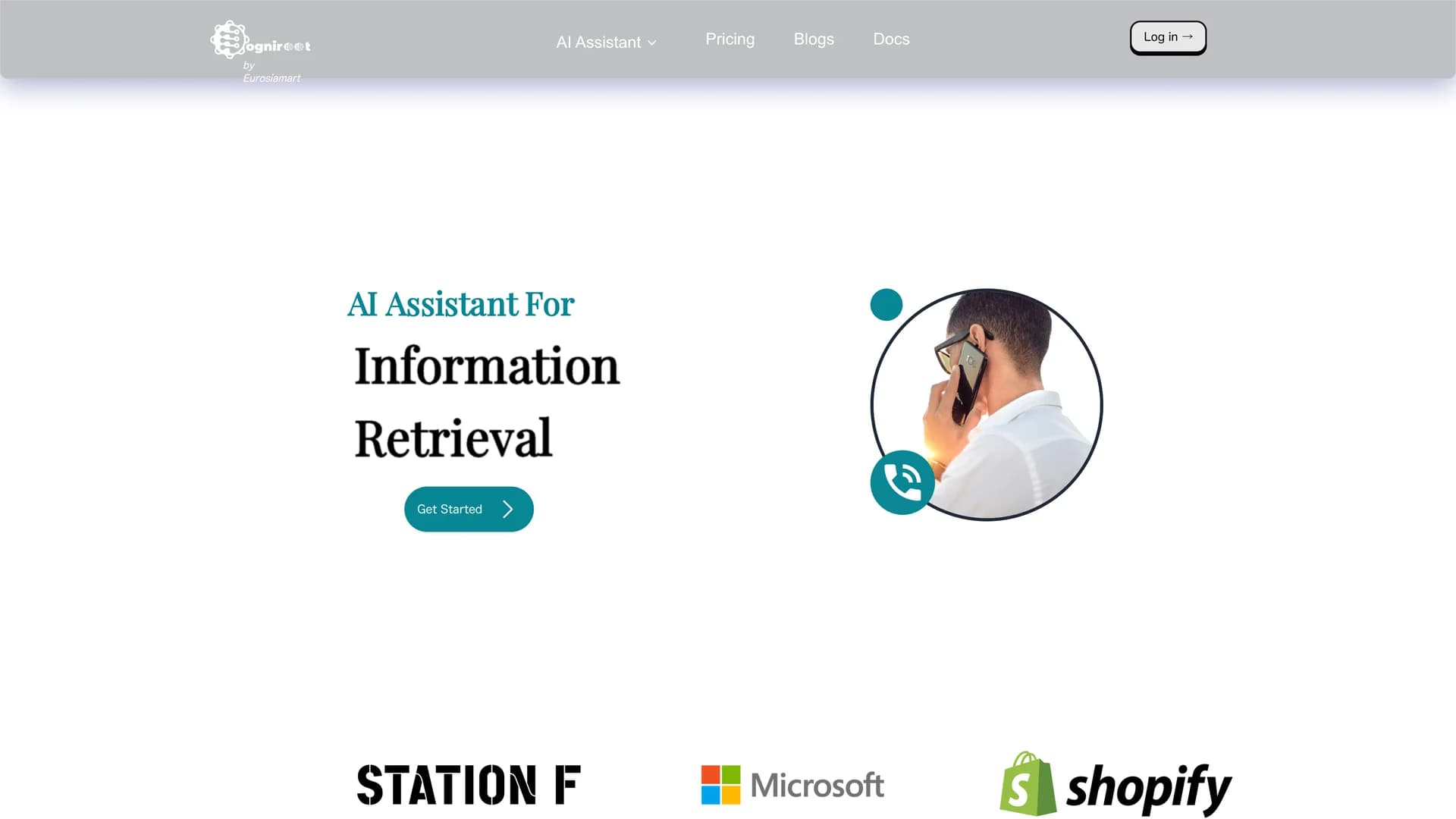 cogniroot homepage