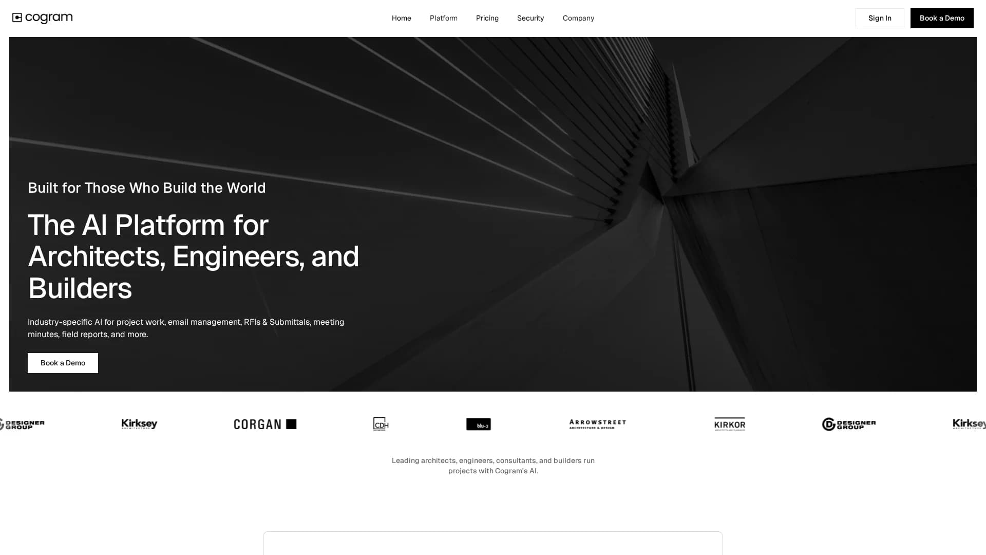 cogram homepage