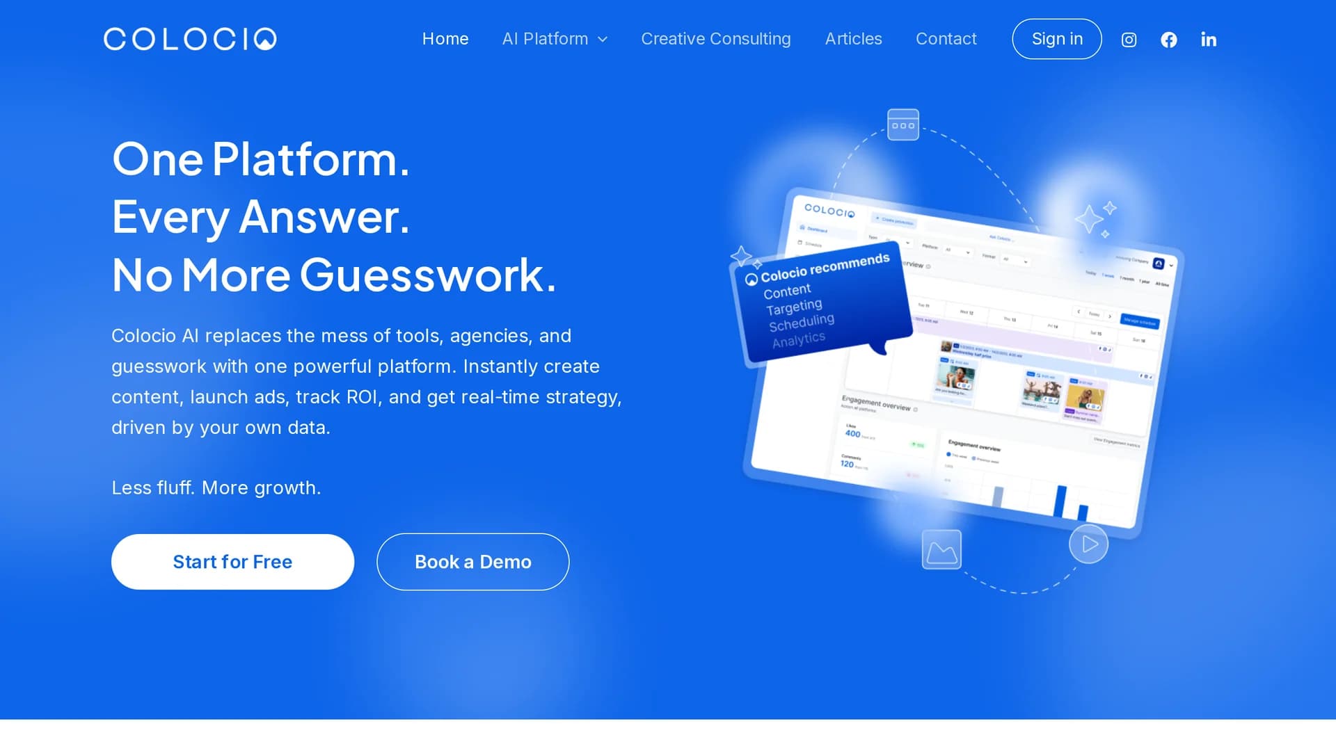 colocio-ai homepage
