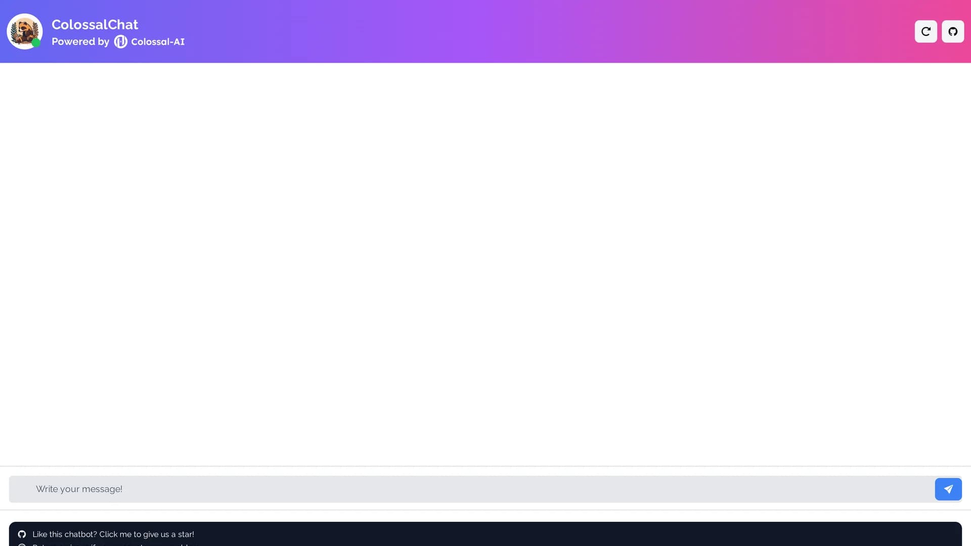 colossalchat homepage