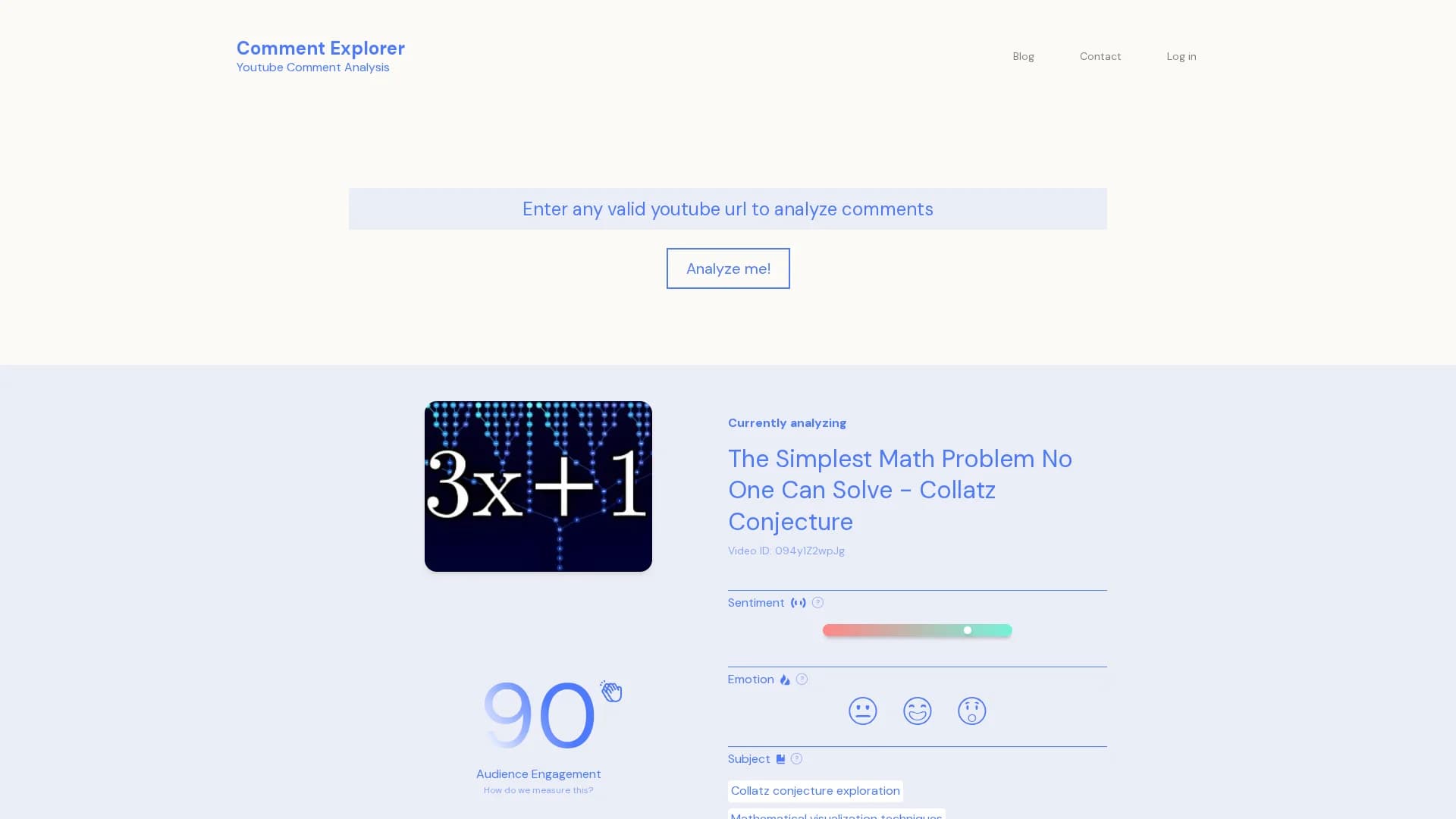 comment-explorer homepage