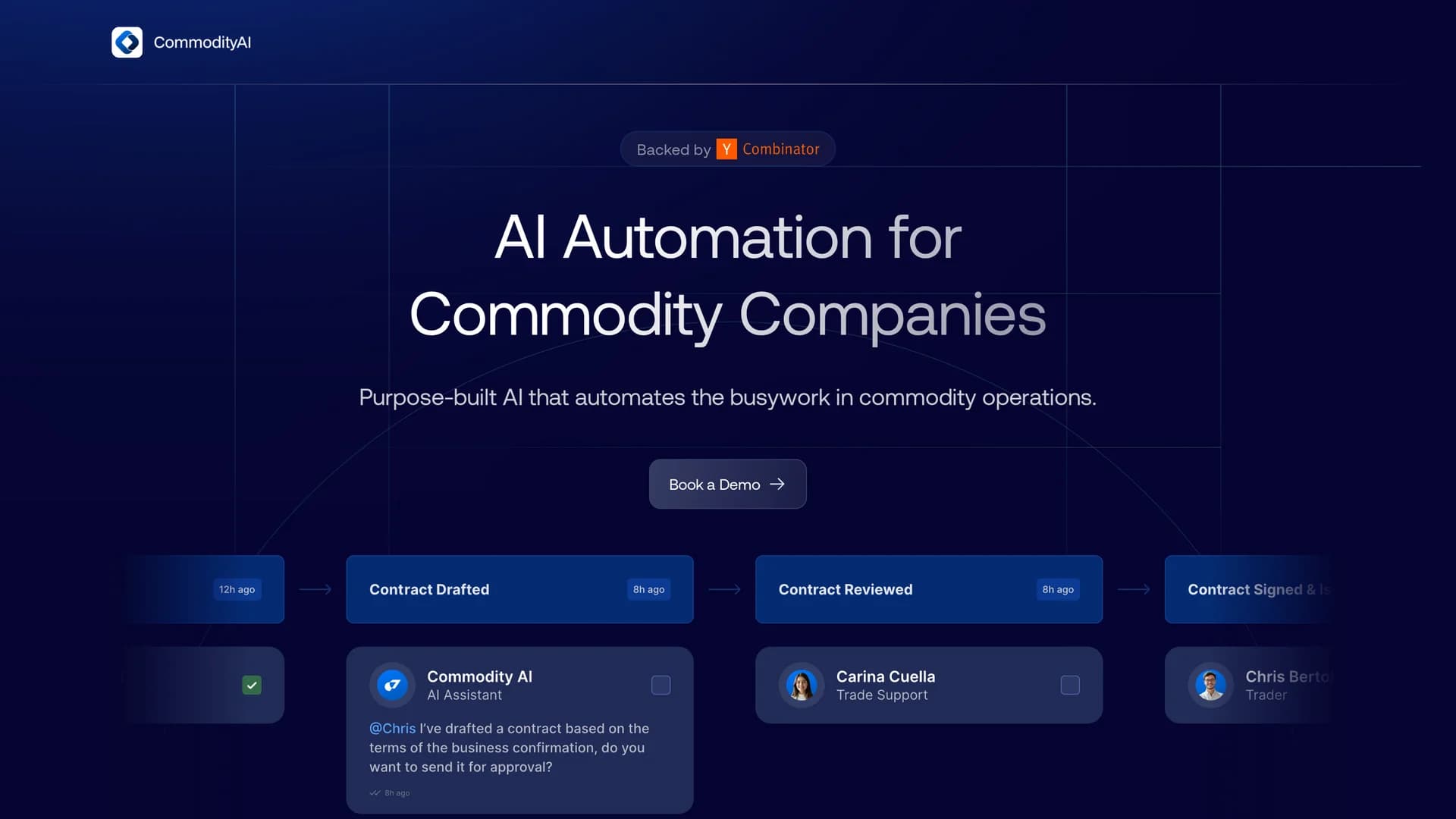 commodityai homepage