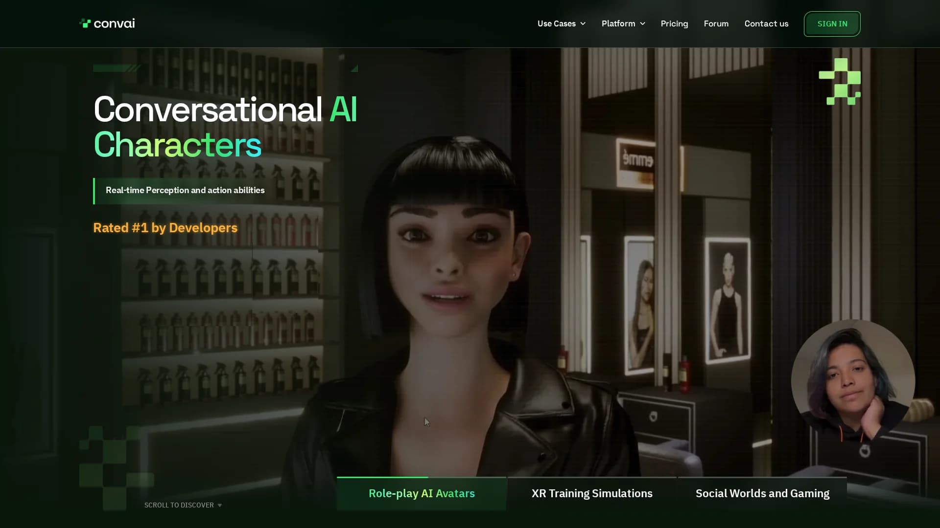 convai homepage