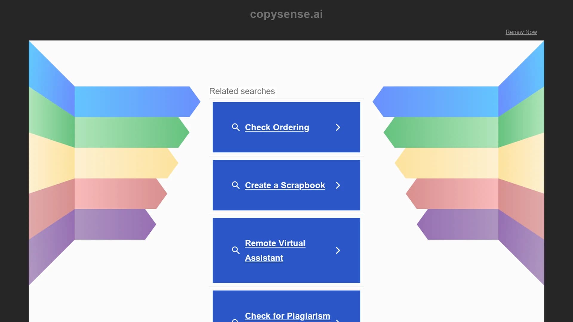 copysense-ai homepage
