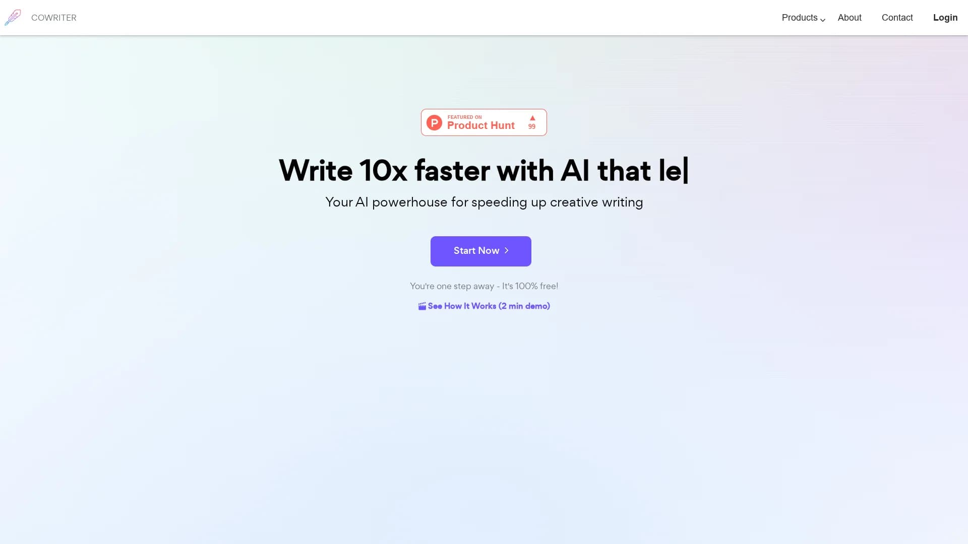 cowriter homepage