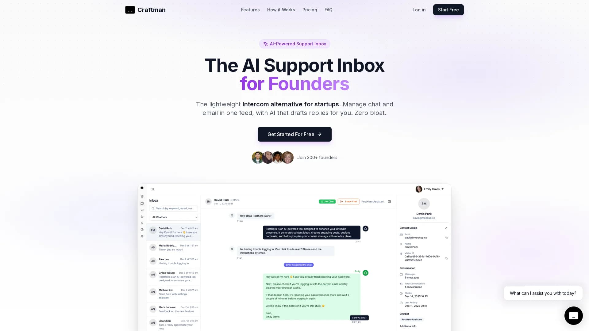 craftman homepage