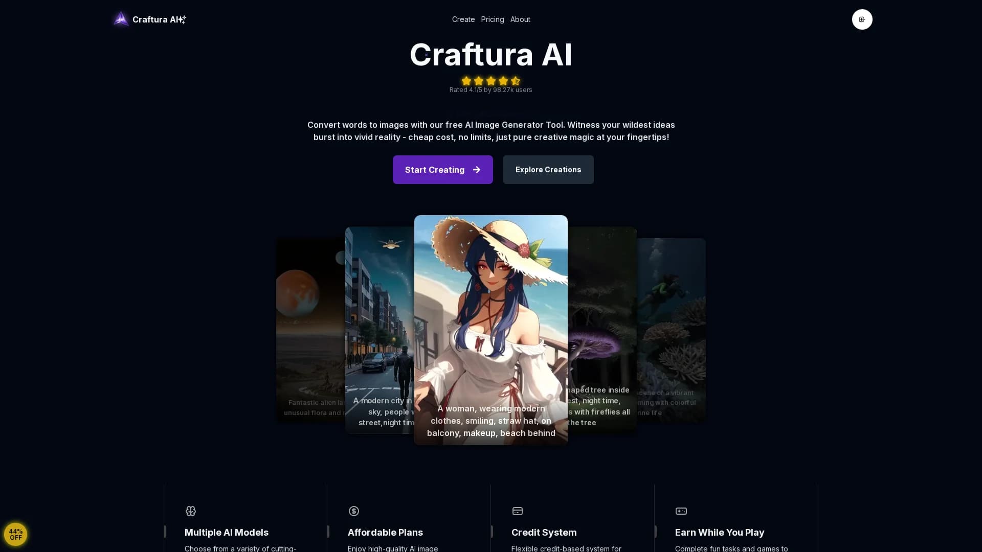 craftura-ai homepage