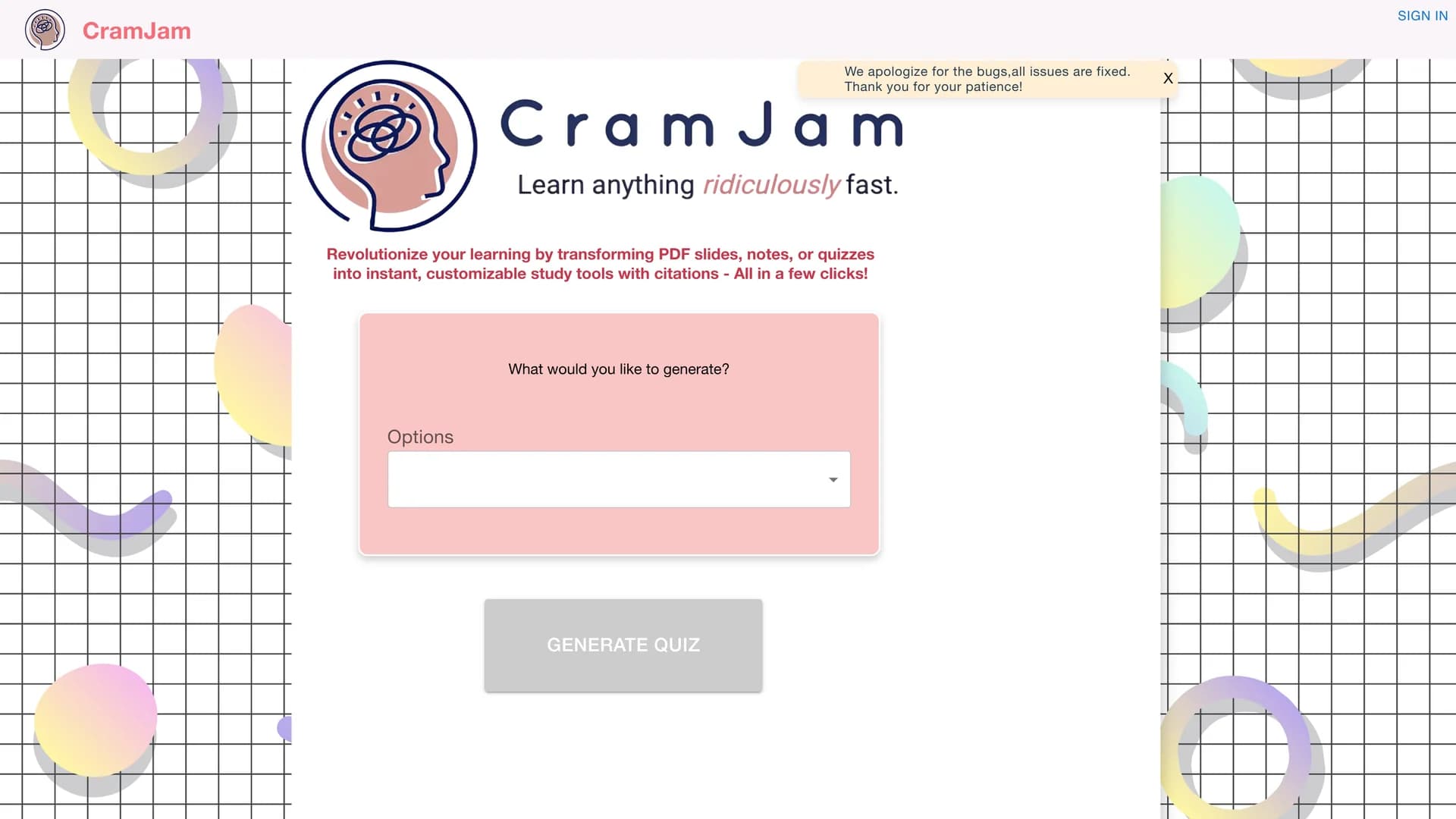 cramjam homepage