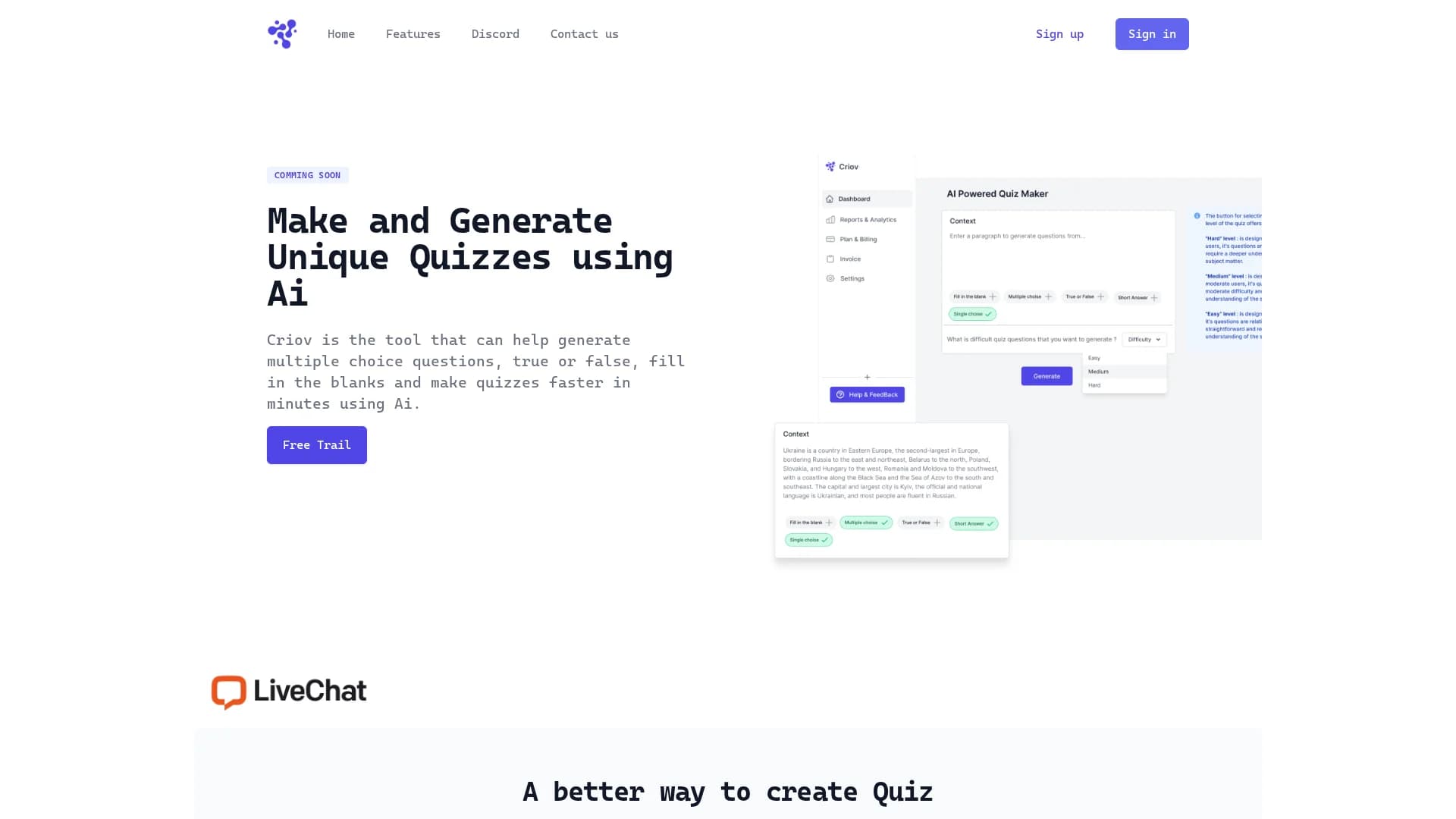 criov homepage