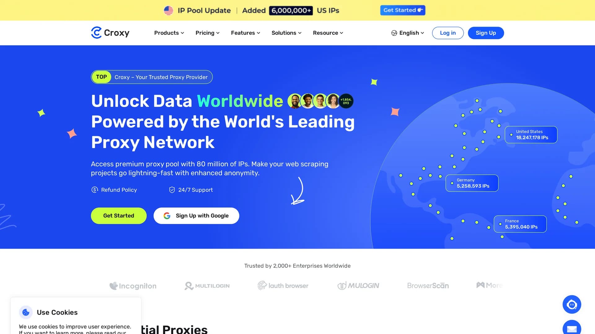 croxy homepage