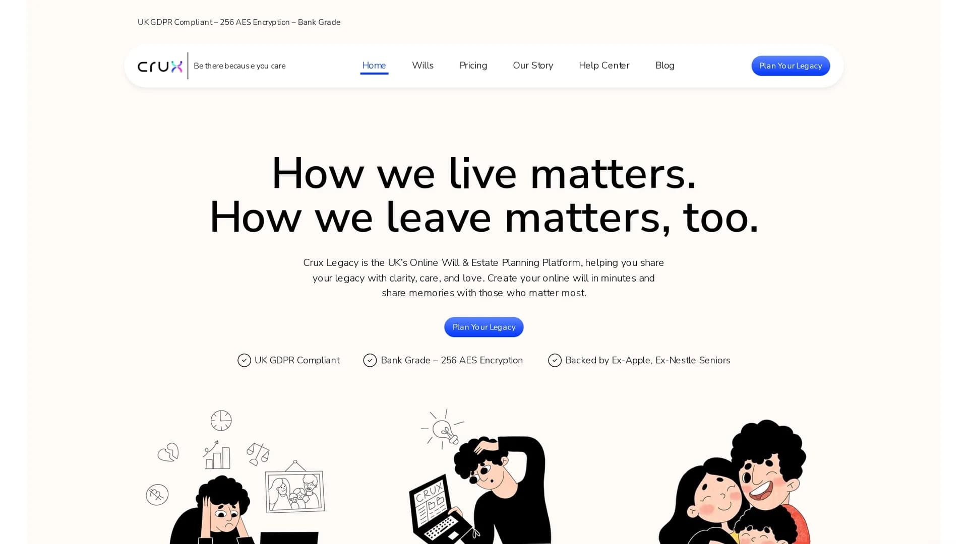 crux-legacy homepage
